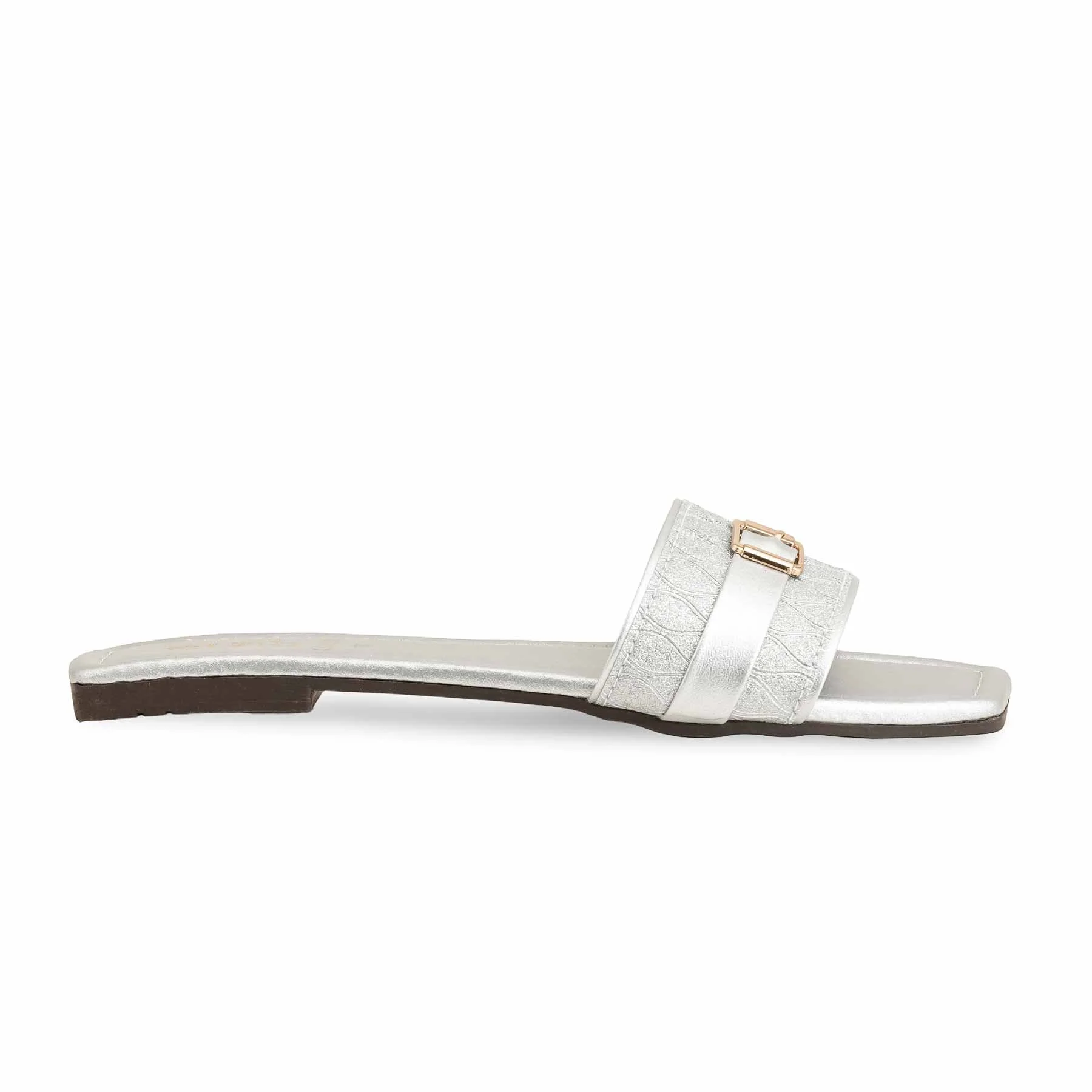 Silver Casual Slipper CL2020 - Image 2