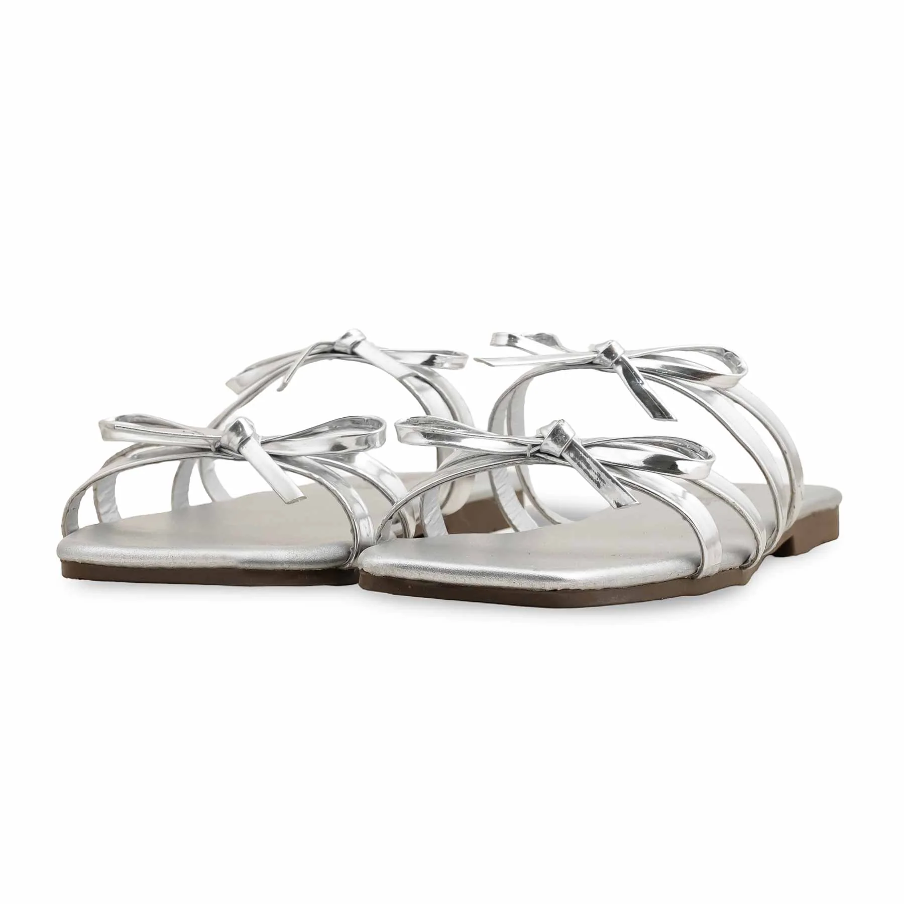 Silver Casual Slipper CL2068 - Image 3