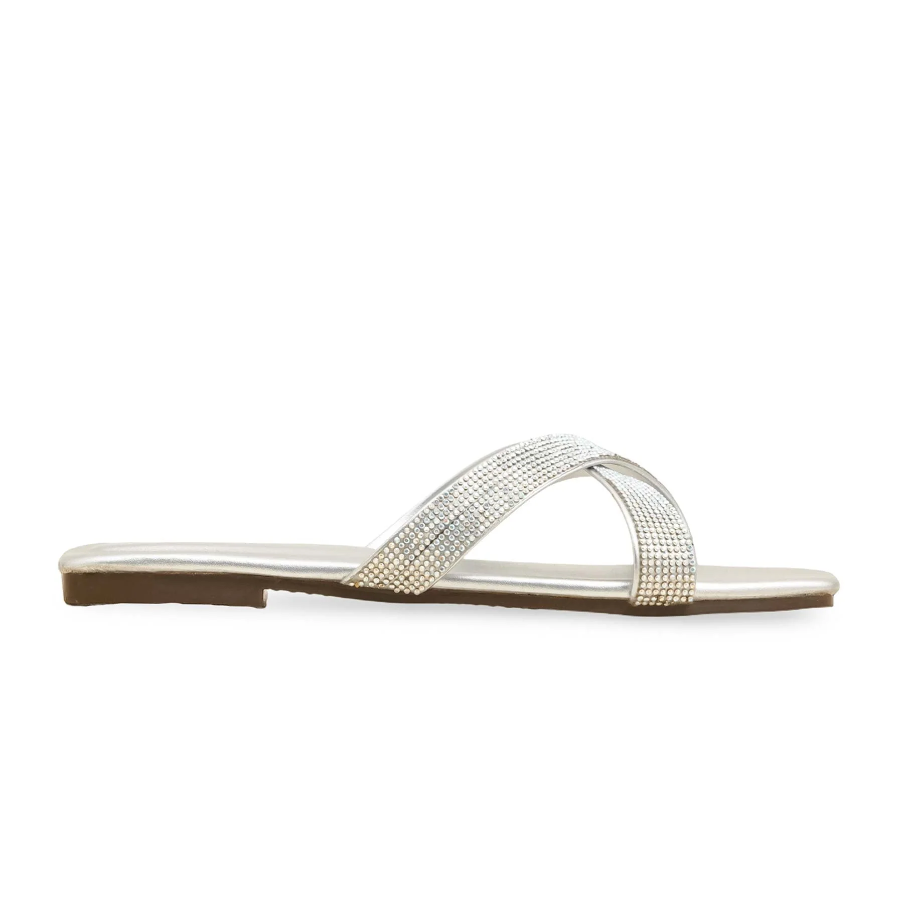 Silver Casual Slipper CL2099 - Image 2