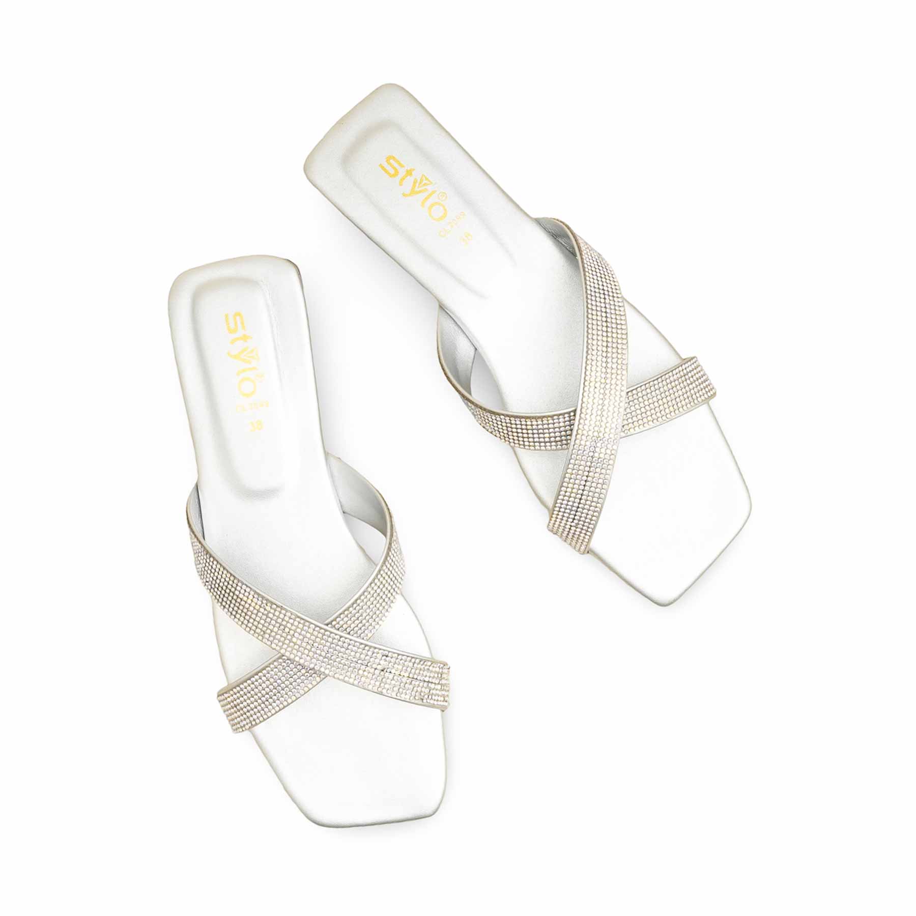 Silver Casual Slipper CL2099 - Image 5