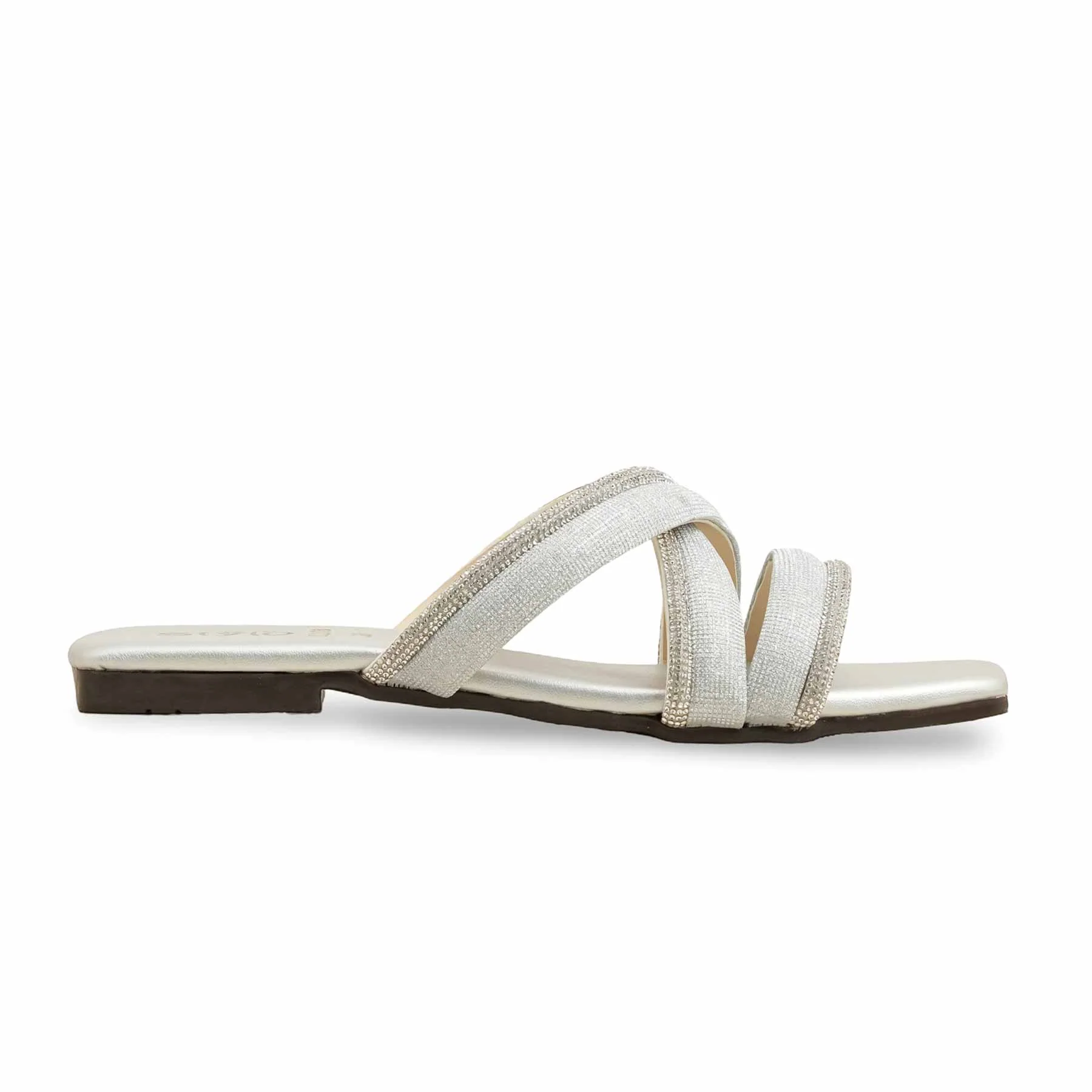 Silver Casual Slipper CL2108 - Image 2