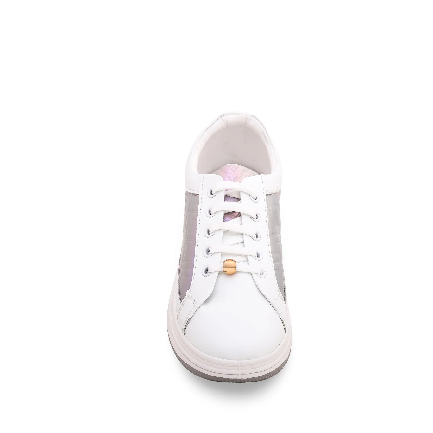Silver Casual Sneaker AT7280 - Image 3