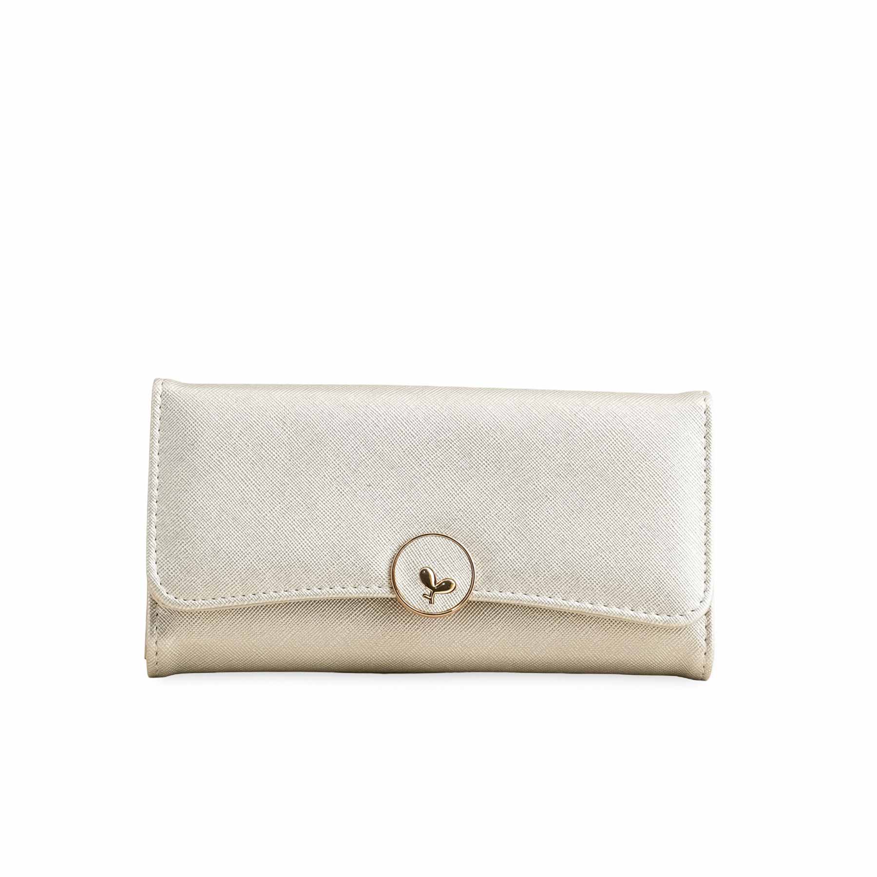 Silver Casual Wallet For Ladies P70965 - Image 2