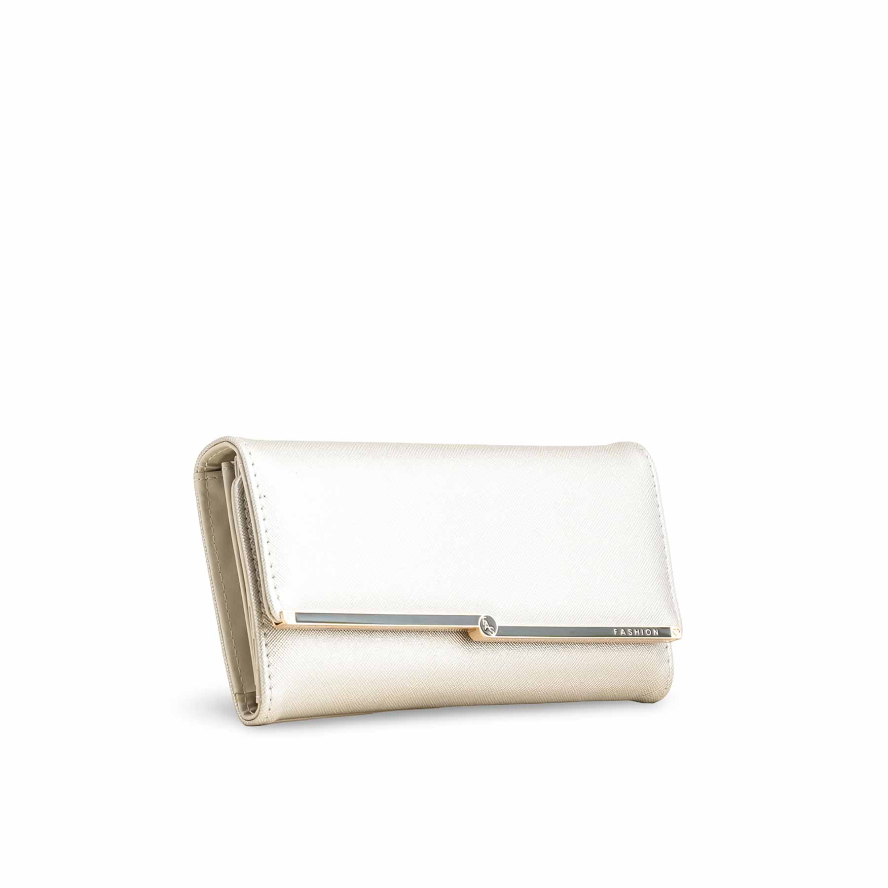 Silver Casual Wallet For Ladies P70967 - Image 3
