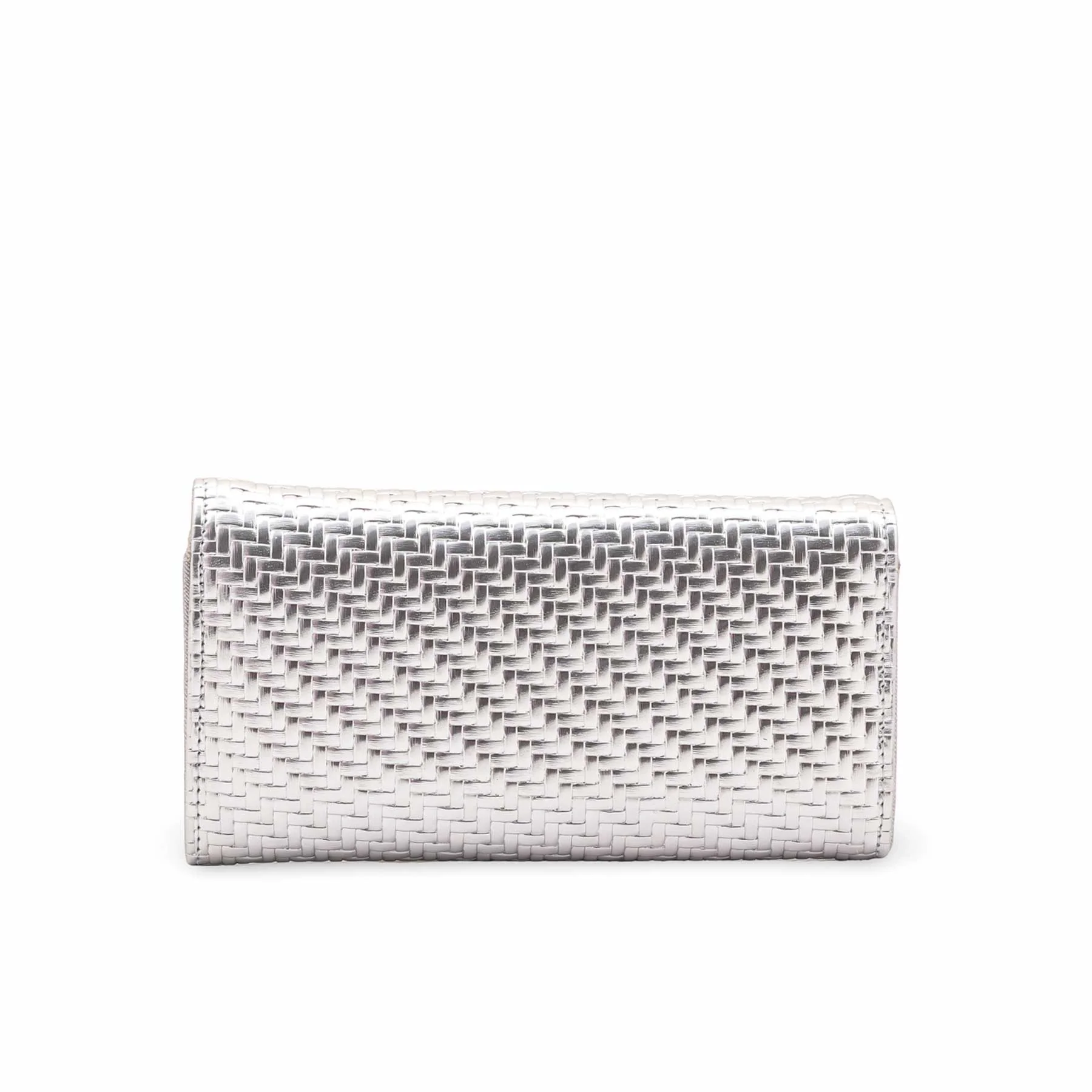 Silver Casual Wallet For Ladies P71135 - Image 4