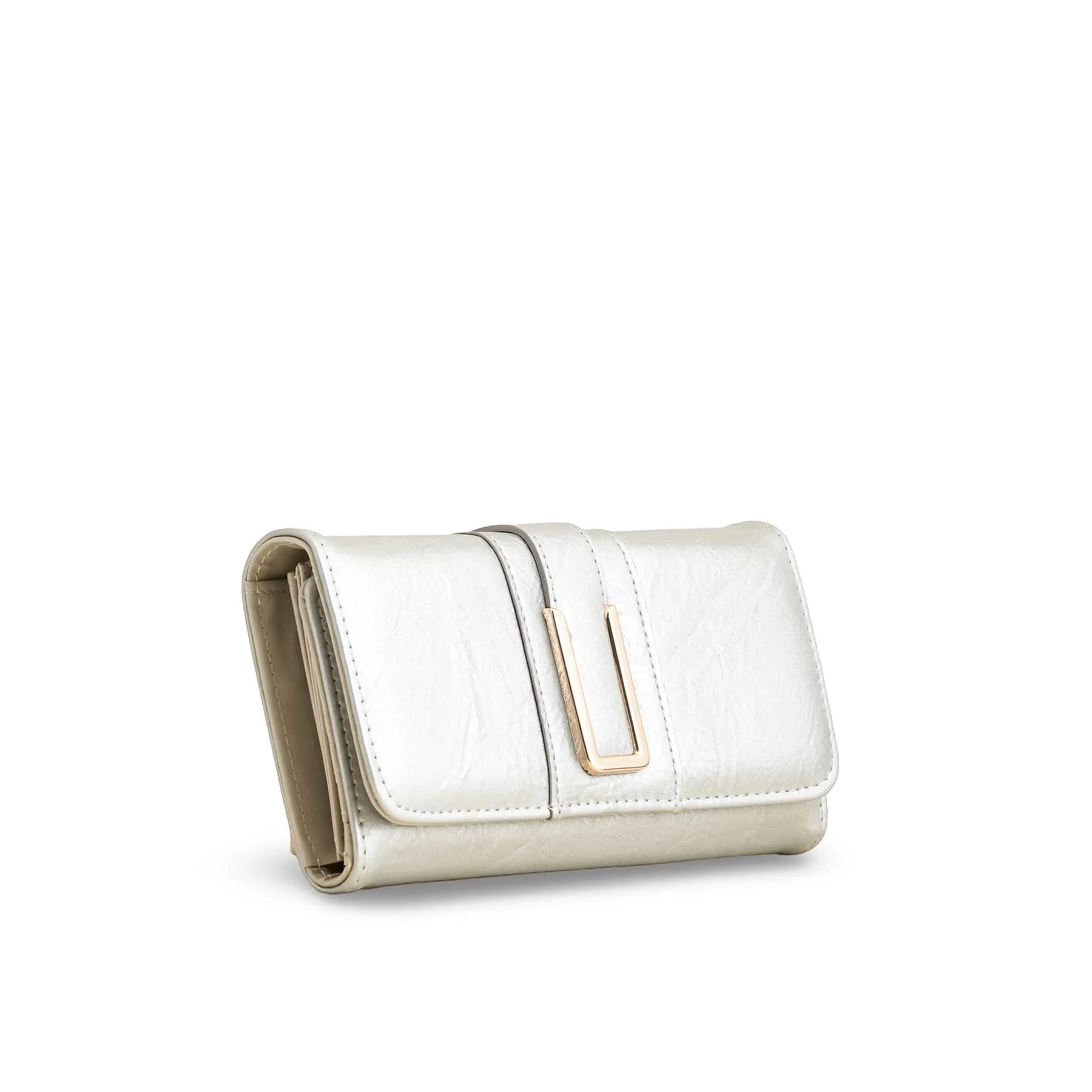 Silver Casual Wallet For Women P70960 - Image 3