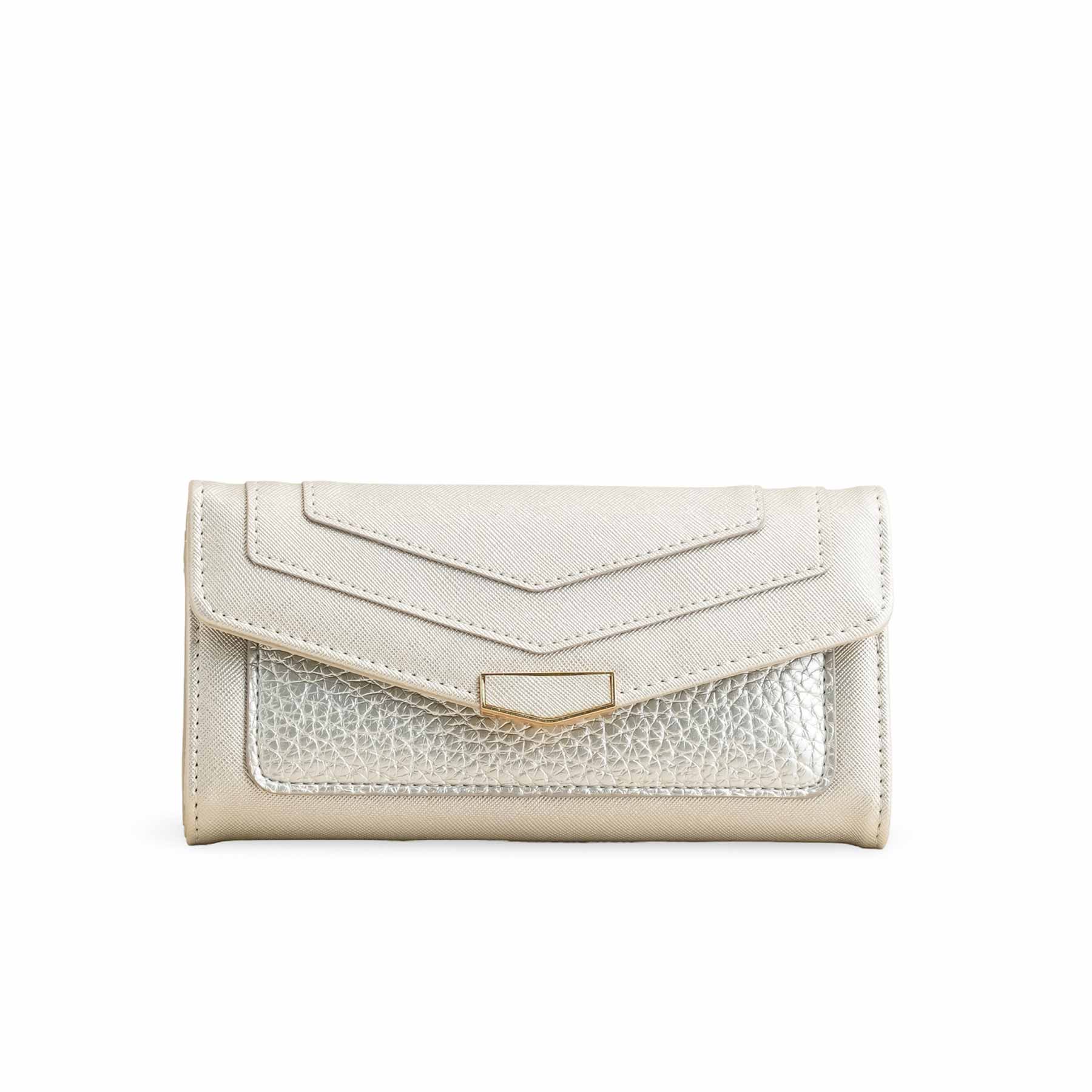 Silver Casual Wallet For Women P70980 - Image 2