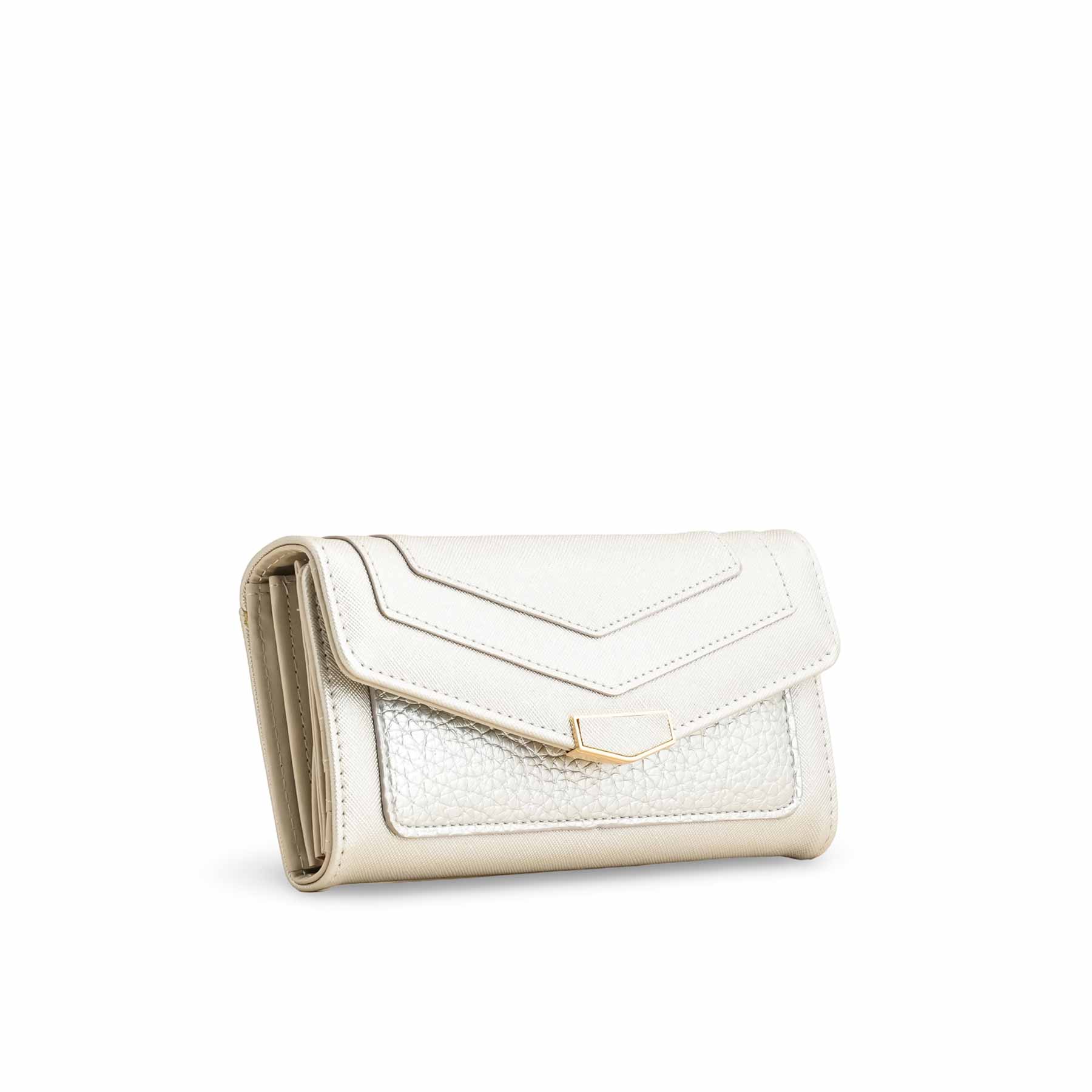 Silver Casual Wallet For Women P70980 - Image 3