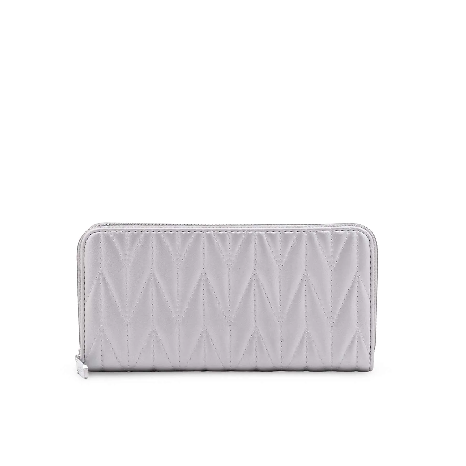 Silver Casual Wallet For Women P71161 - Image 4