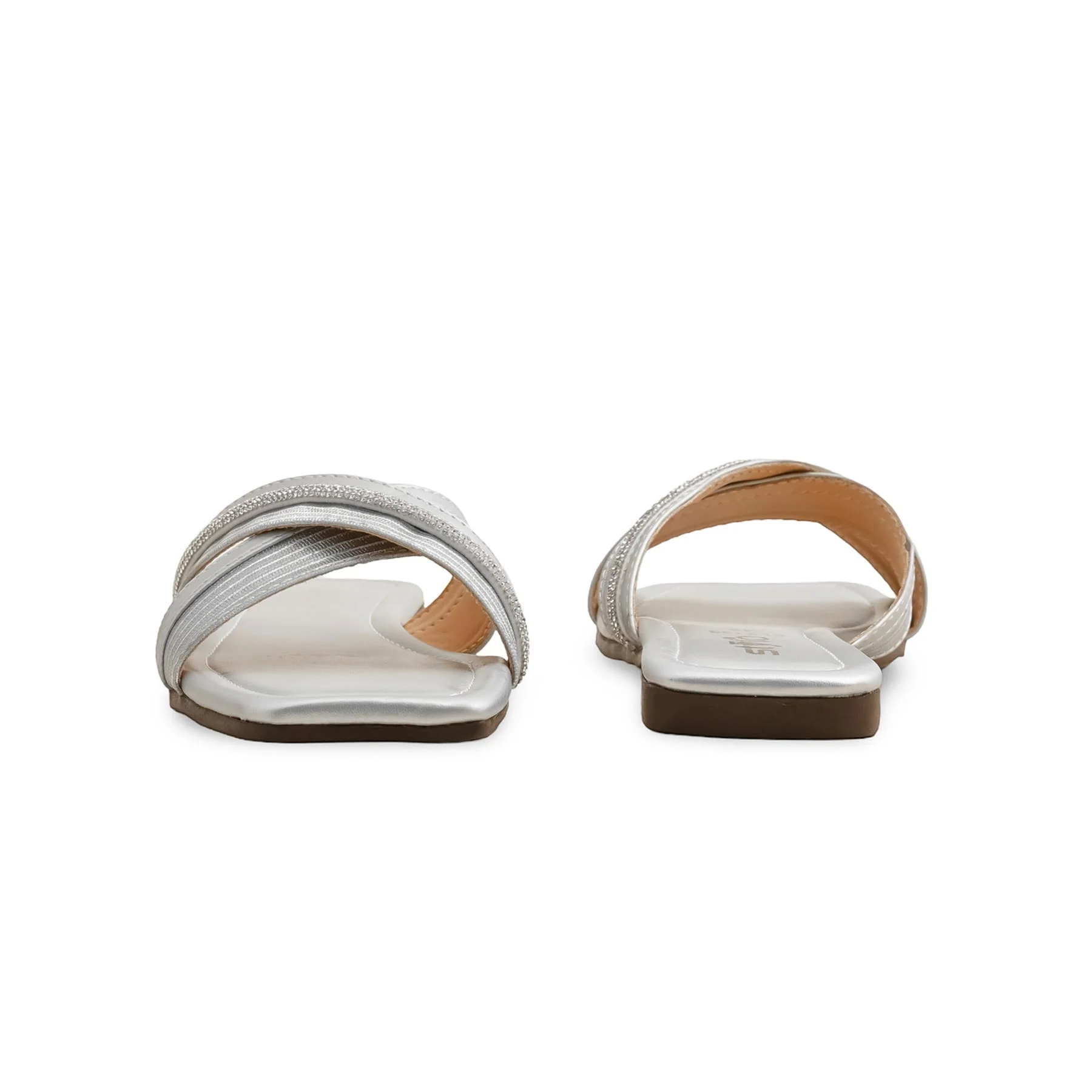 Silver Casual Women Slipper CL2139 - Image 4