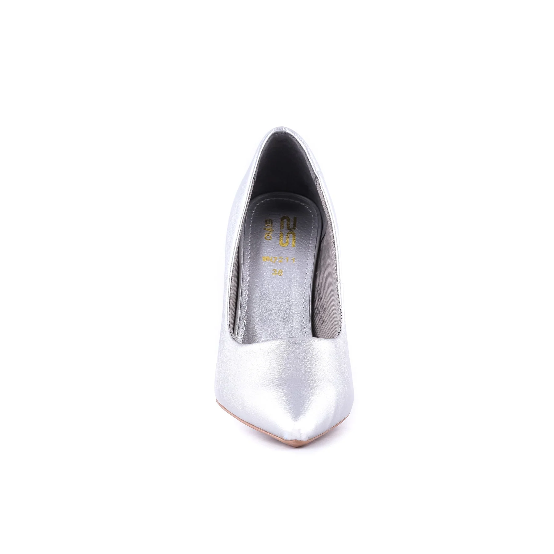 Silver Color Winter Court Shoes WN7211 - Image 3