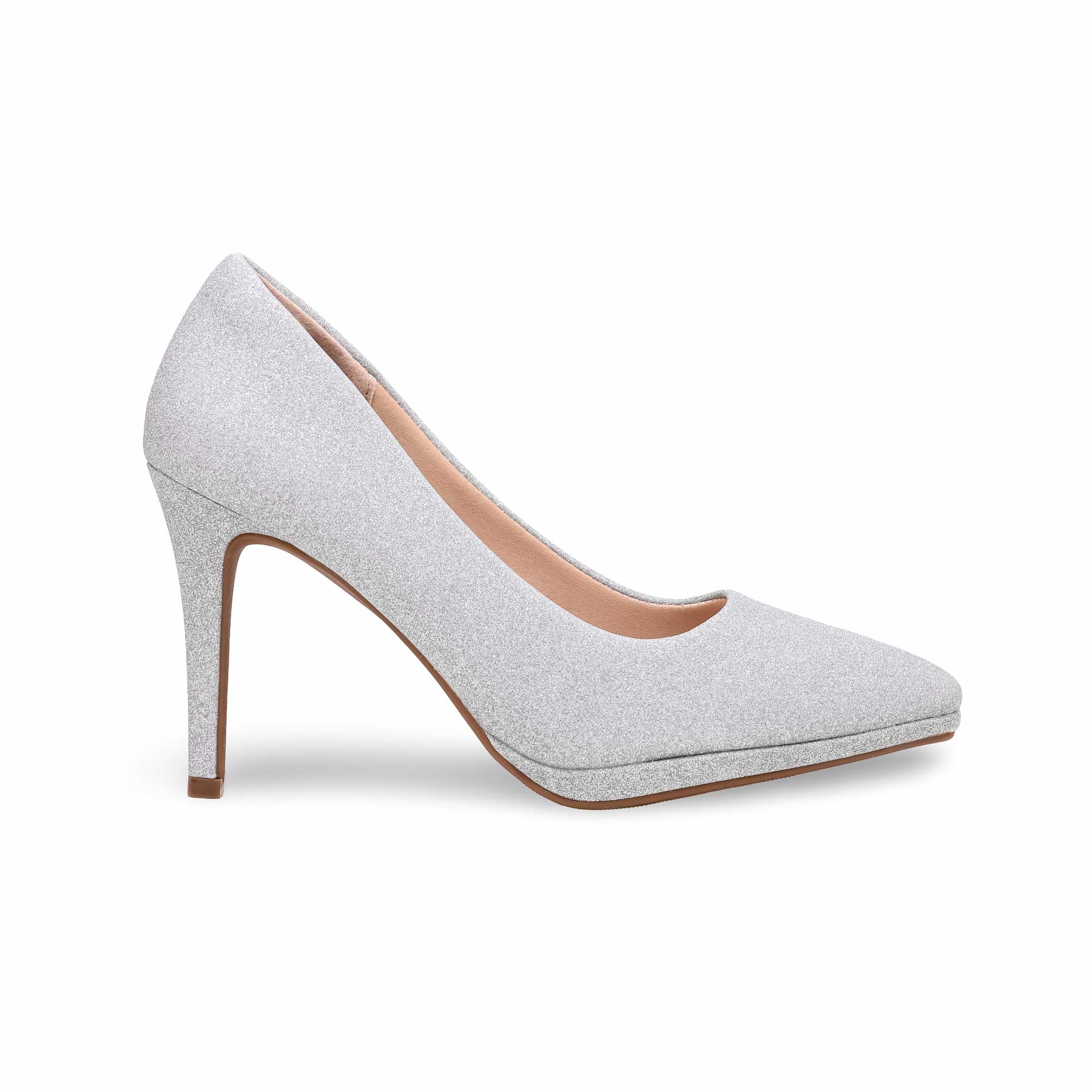 Silver Court Shoes WN7439 - Image 2