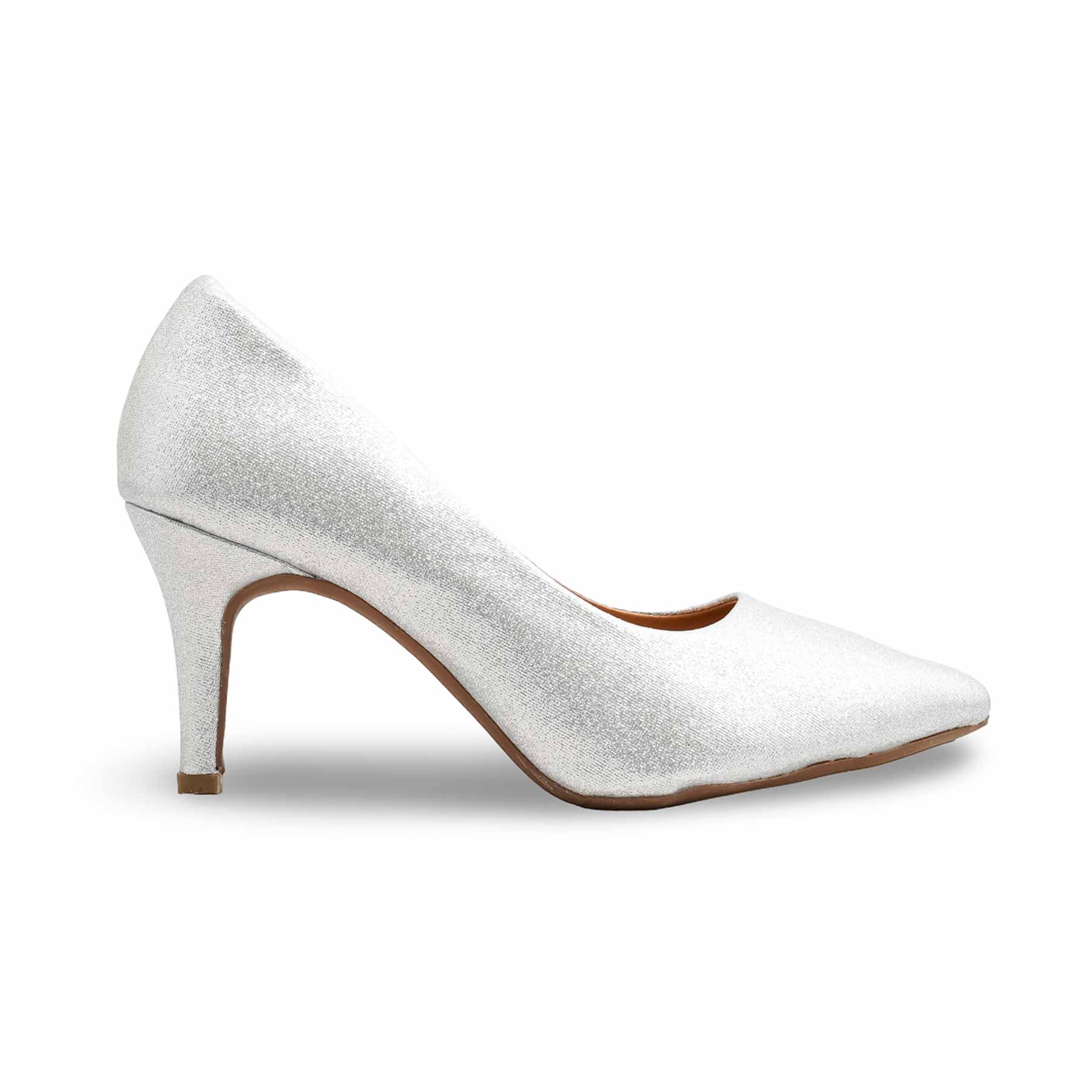 Silver Court Shoes WN7483 - Image 2