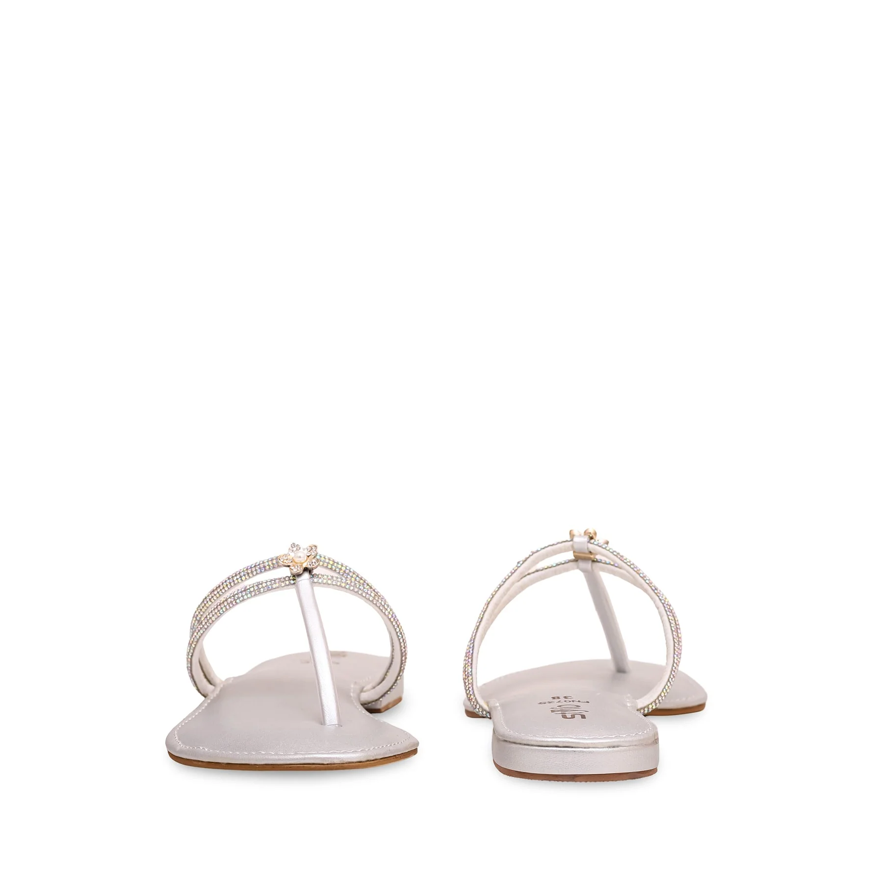 Silver Fancy Chappal FN0735 - Image 3