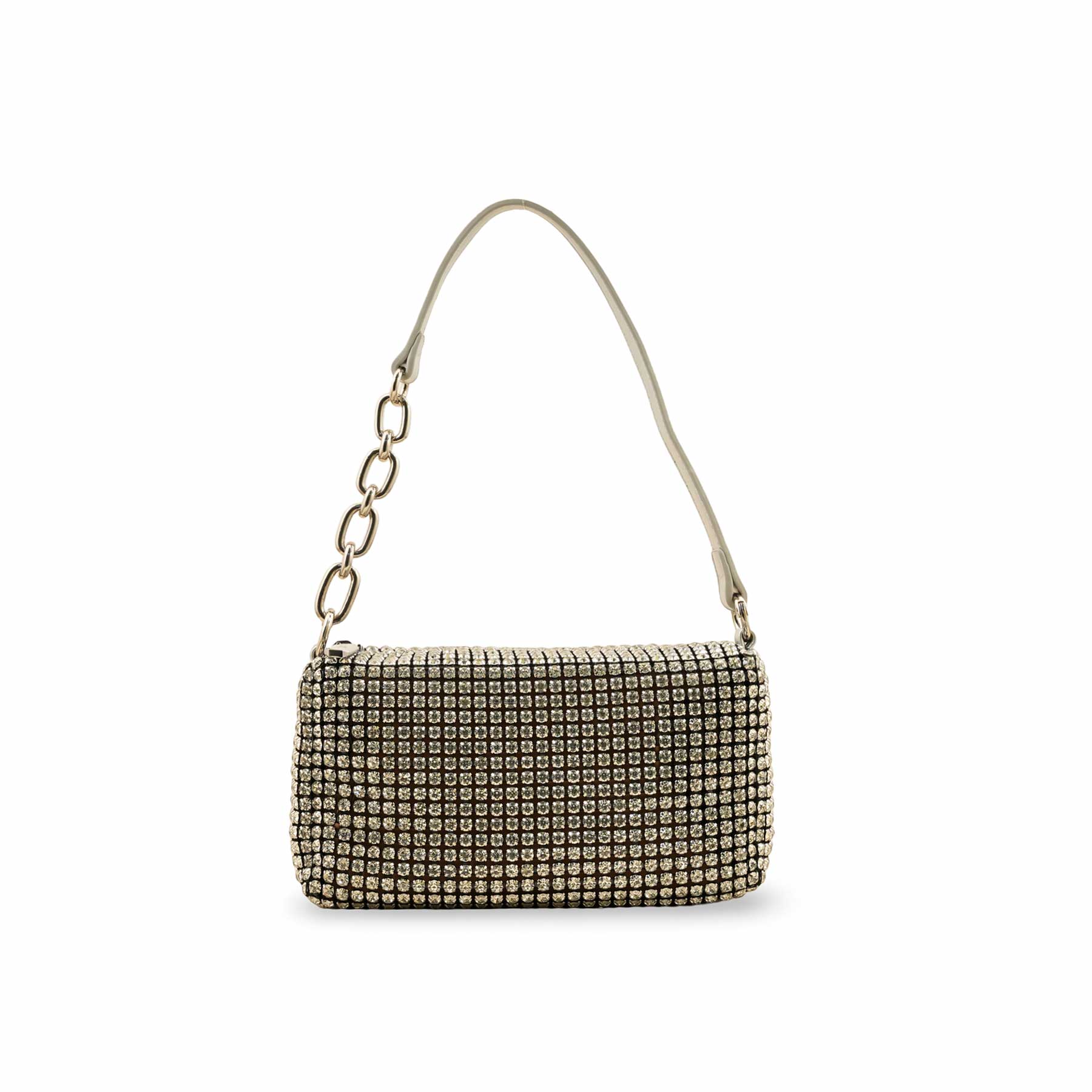 Silver Fancy Clutch For Ladies P36327 - Image 2
