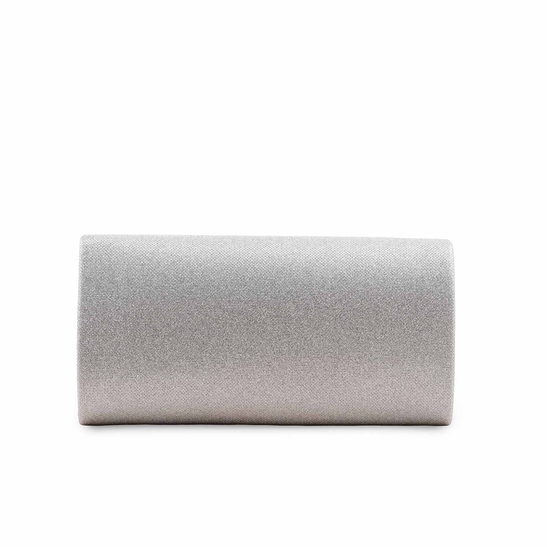 Silver Fancy Clutch For Women P24421 - Image 2