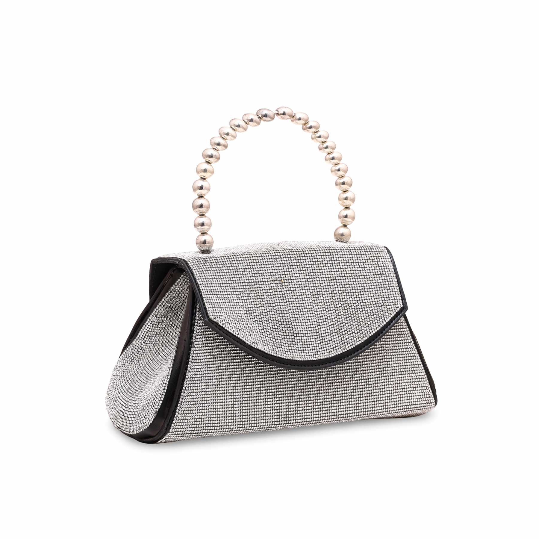 Silver Fancy Clutch P15342 - Image 2