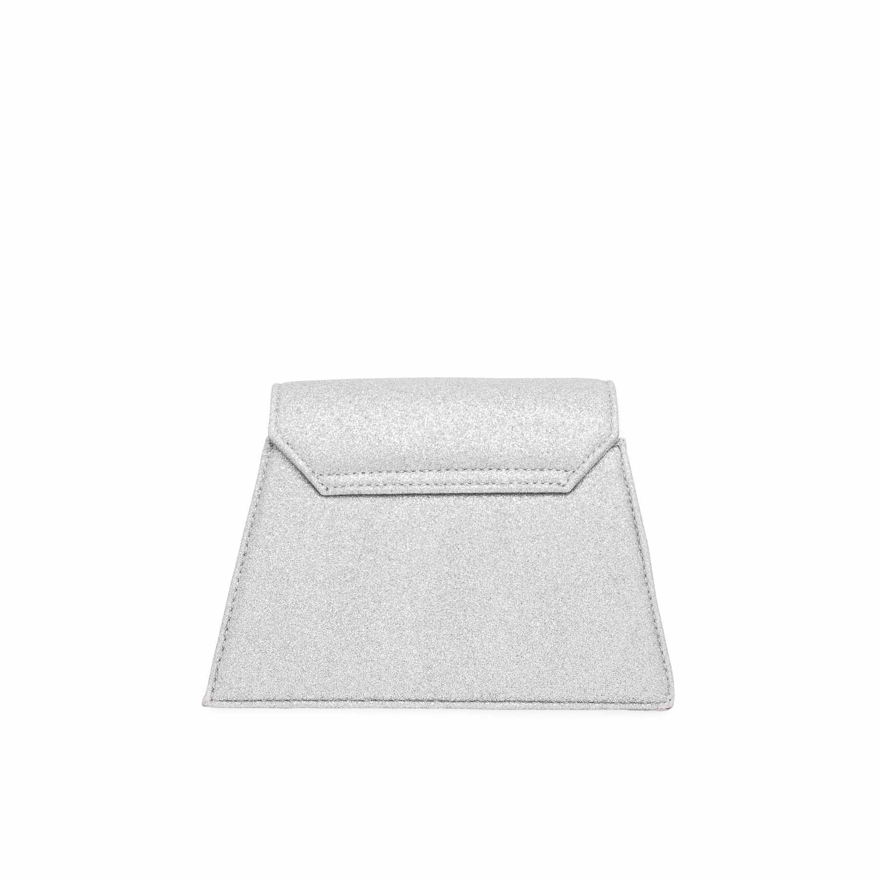 Silver Fancy Clutch P15352 - Image 3