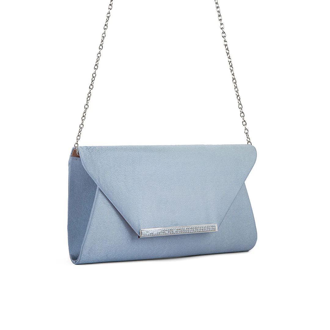 Silver Fancy Clutch P24149 - Image 3