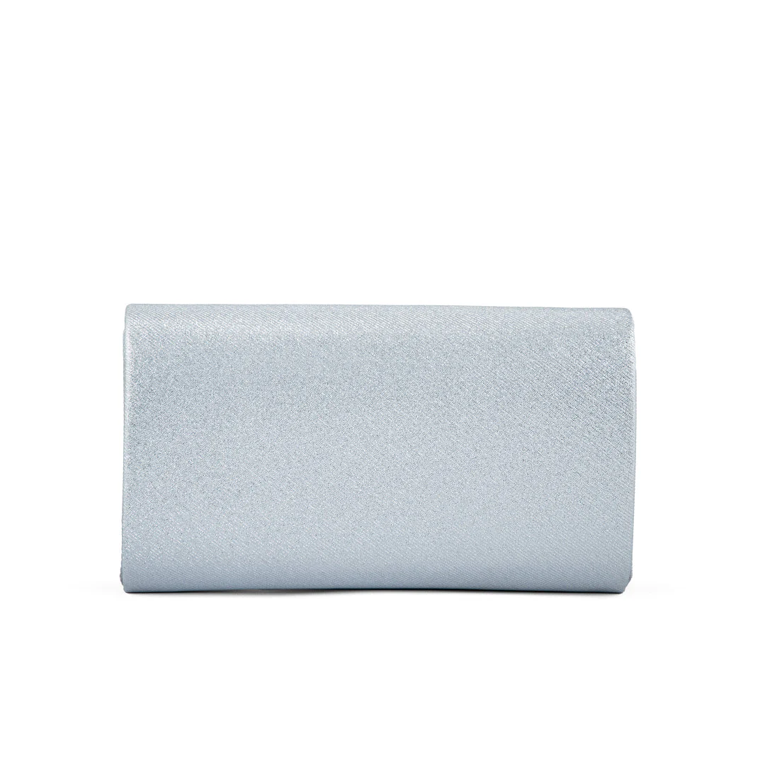 Silver Fancy Clutch P24163 - Image 4