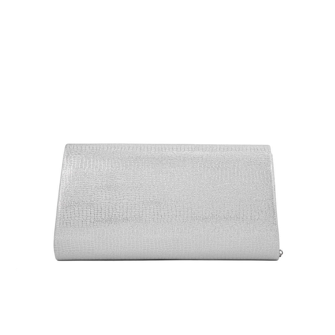 Silver Fancy Clutch P24174 - Image 3
