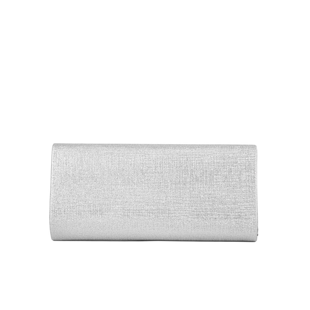 Silver Fancy Clutch P24176 - Image 3