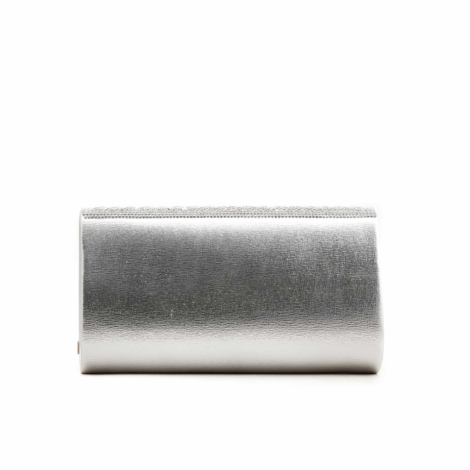 Silver Fancy Clutch P24244 - Image 4