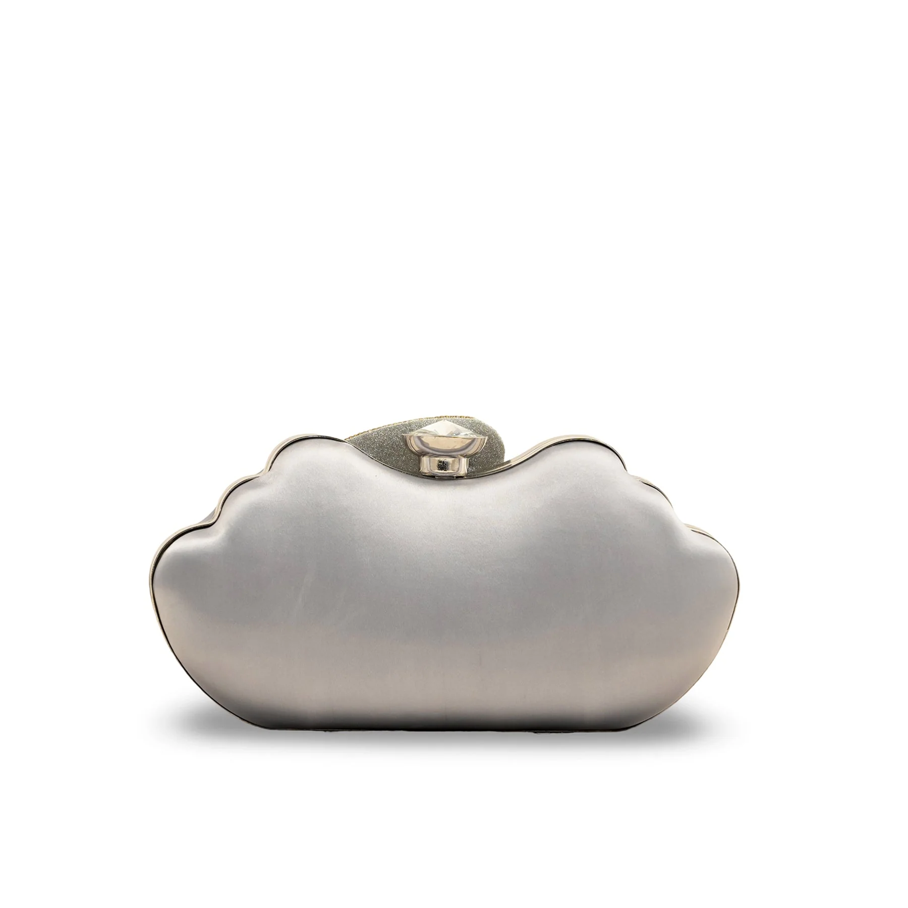 Silver Fancy Clutch P24248 - Image 4