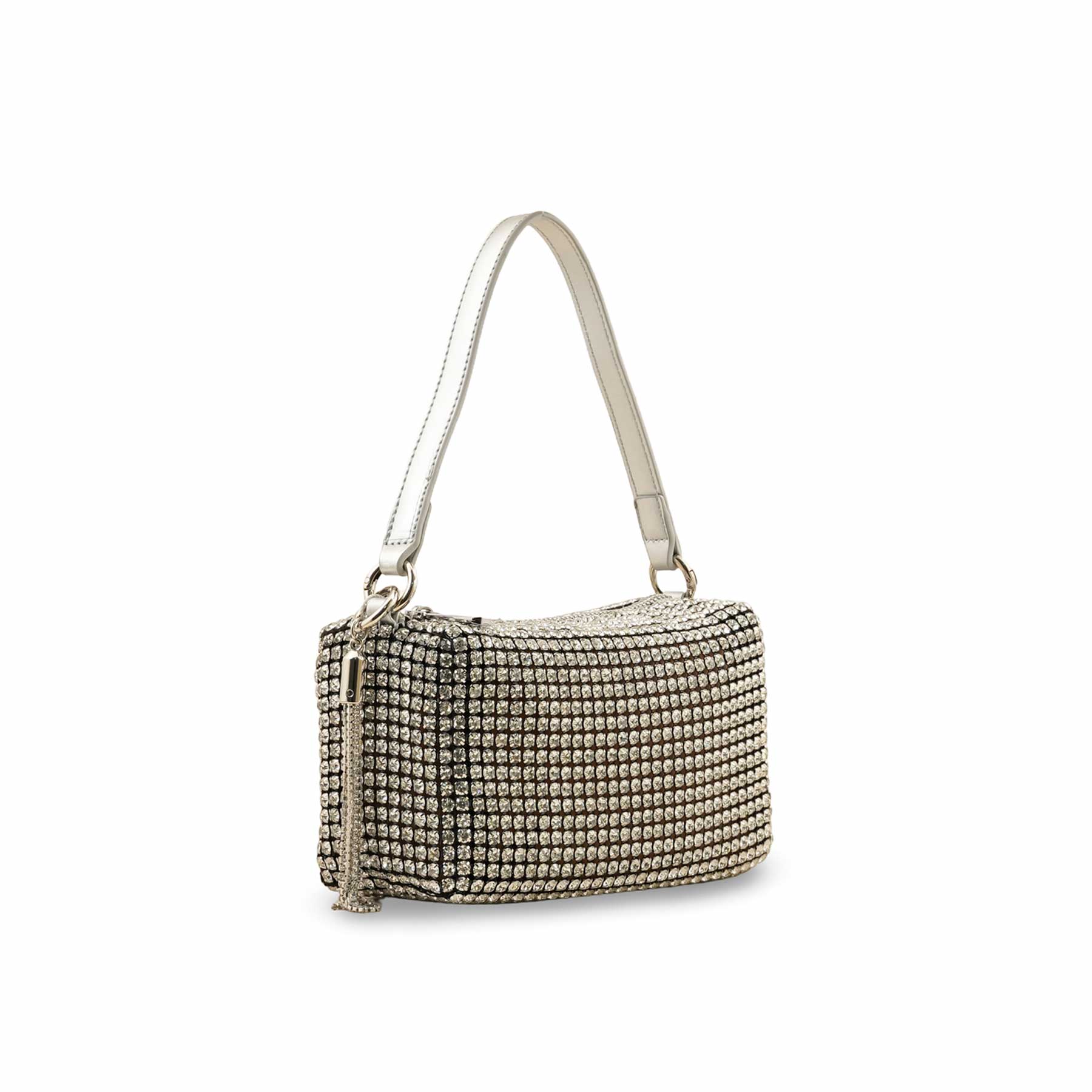 Silver Fancy Clutch P36331 - Image 3