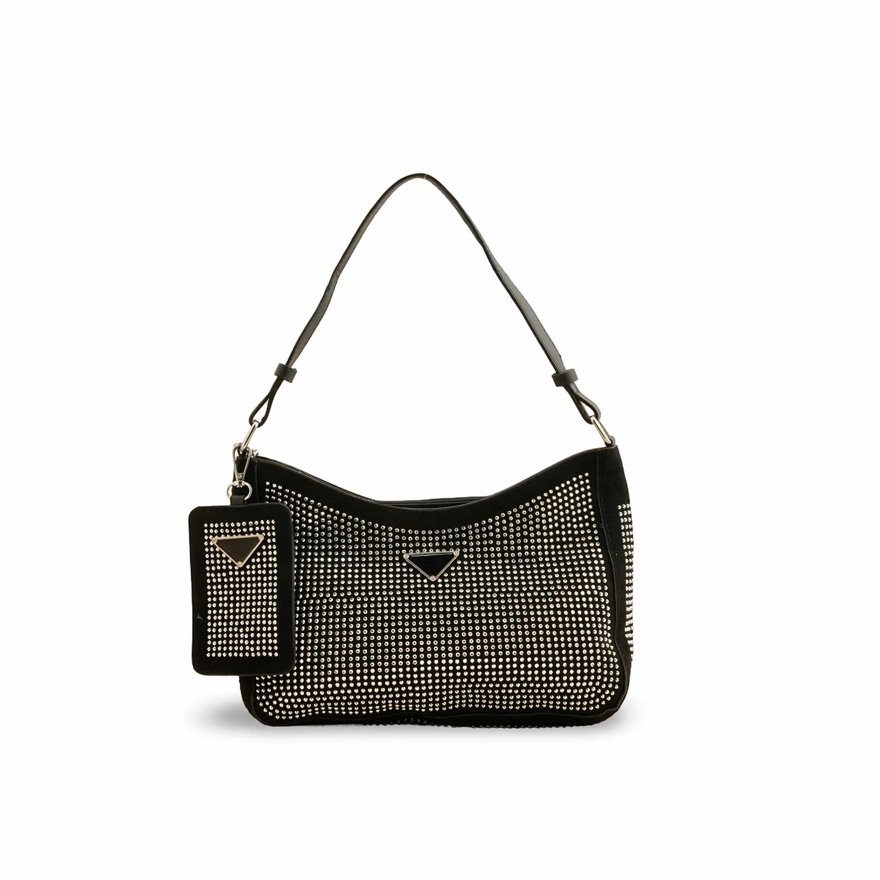 Silver Fancy Hand Bag For Ladies P36196 - Image 2