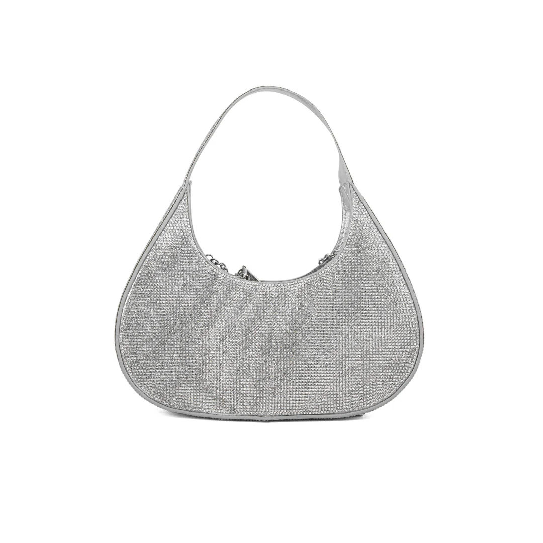 Silver Fancy Hand Bag P24325 - Image 3