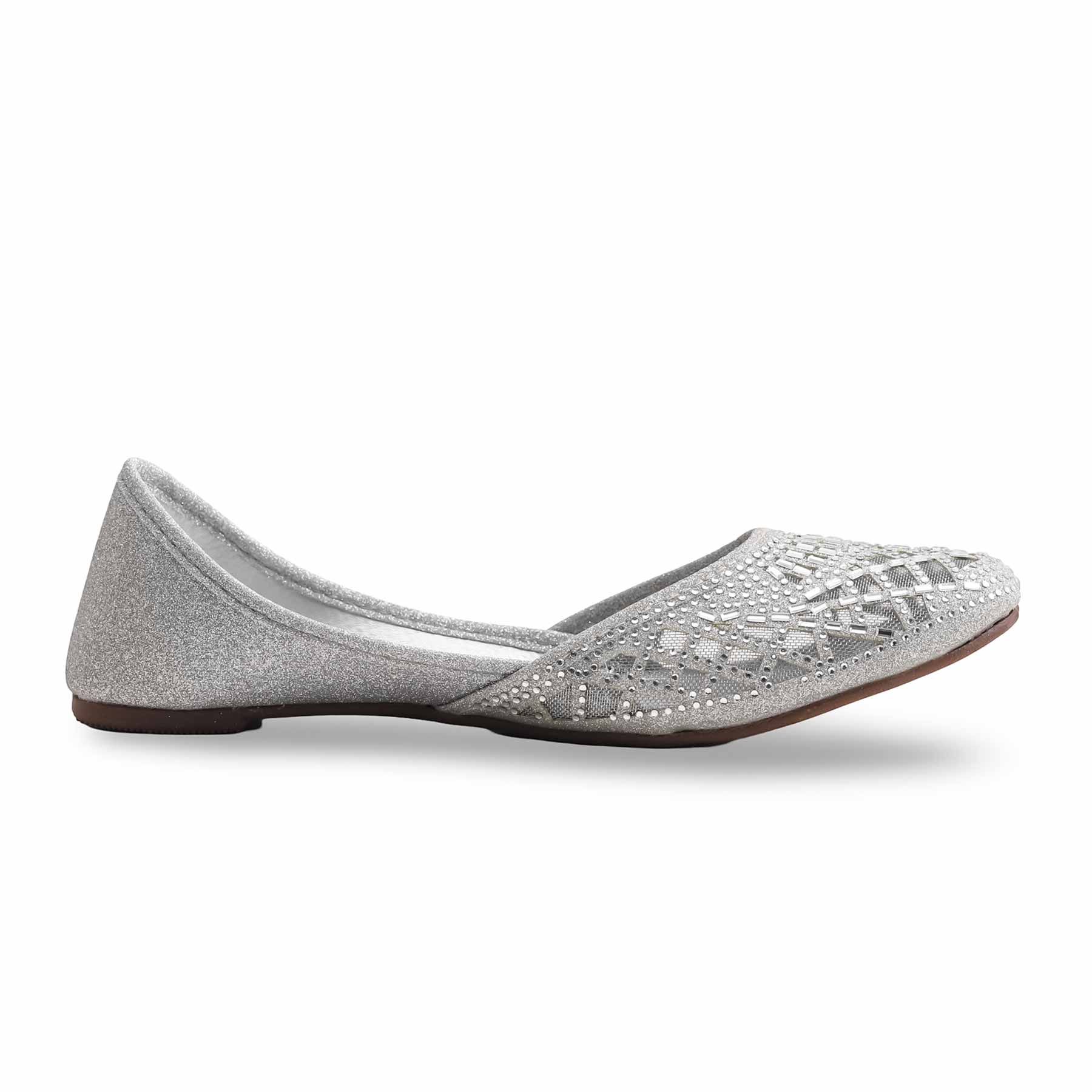 Silver Fancy Khussa EC8504 - Image 2