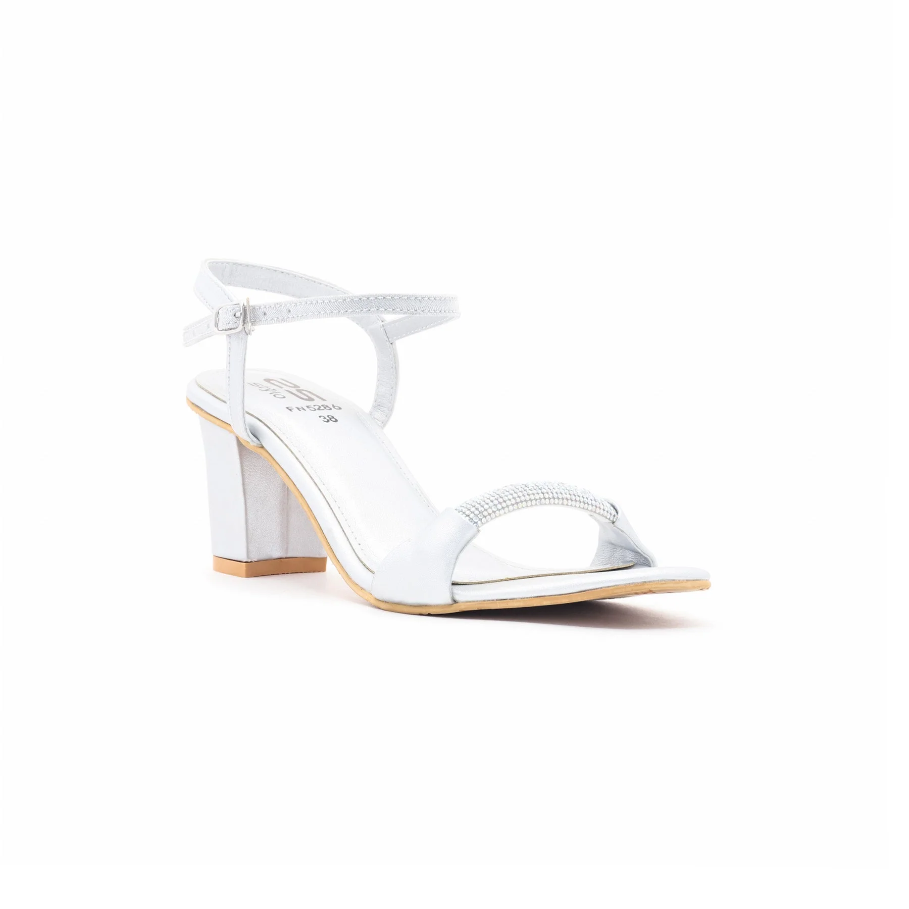 Silver Fancy Sandal FN5286