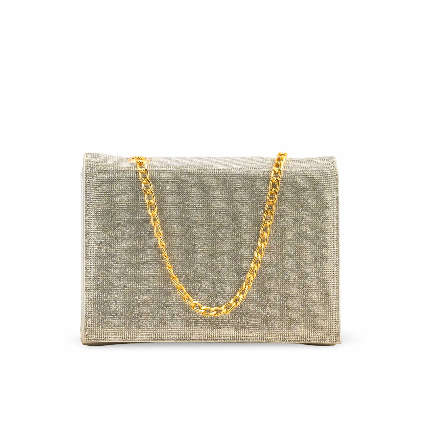 Silver Fancy Shoulder Bag P55613 - Image 2