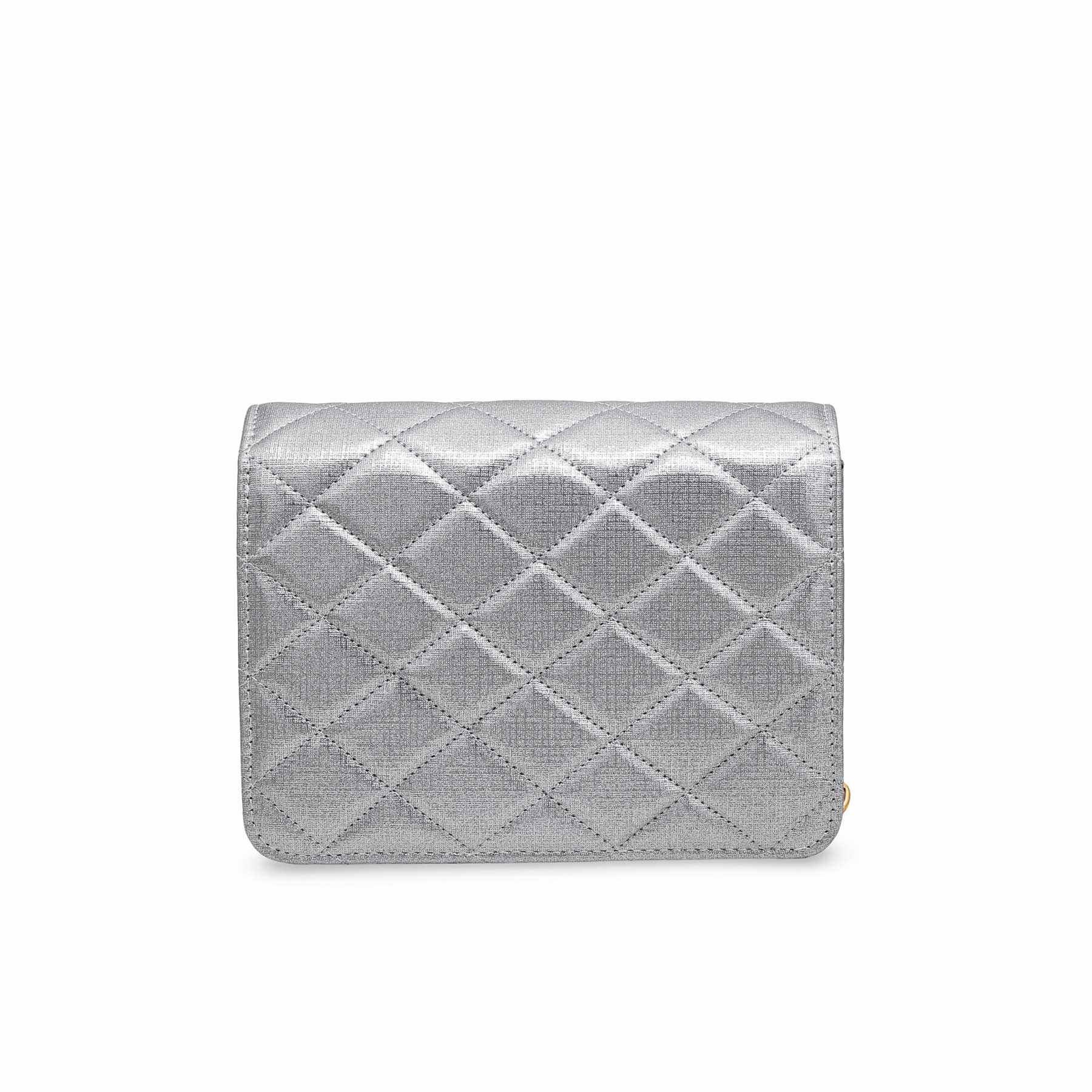 Silver Fancy Shoulder Bag P55616 - Image 3