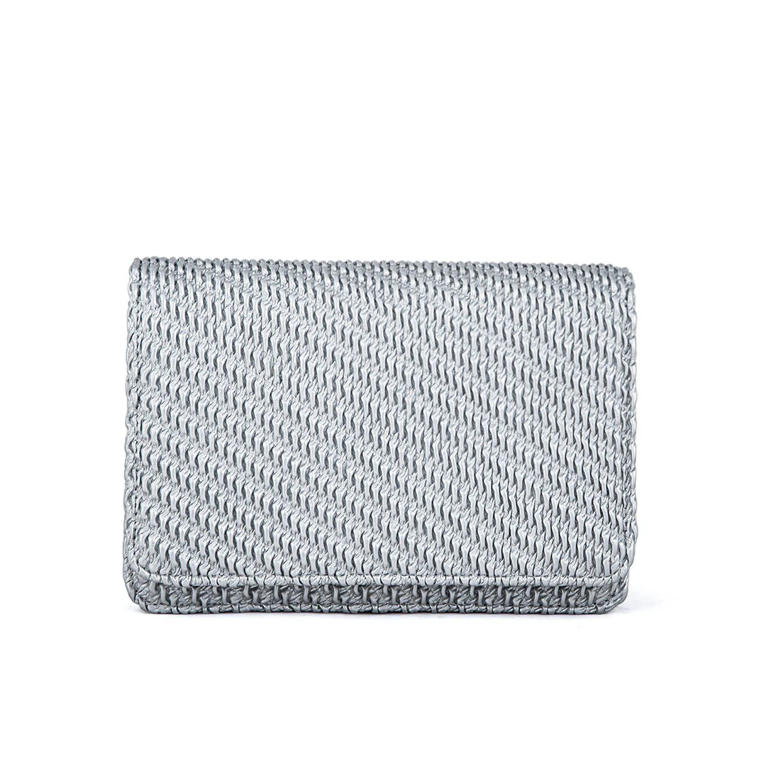 Silver Fancy Shoulder Bag P55617 - Image 2