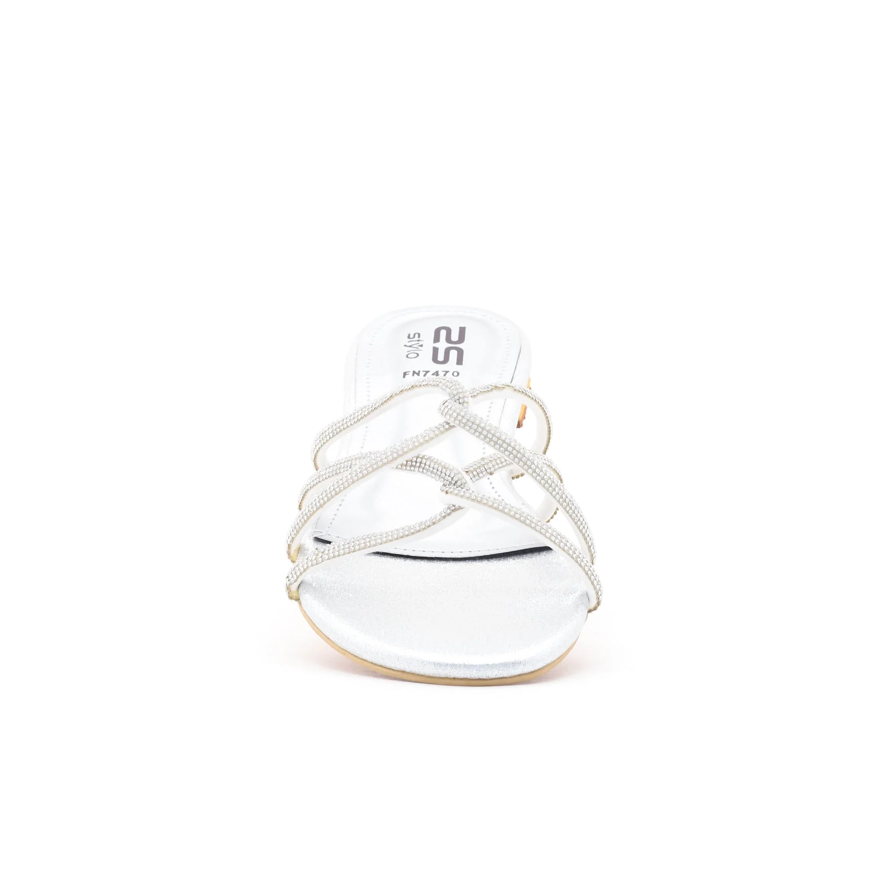 Silver Fancy Slipper FN7470 - Image 3