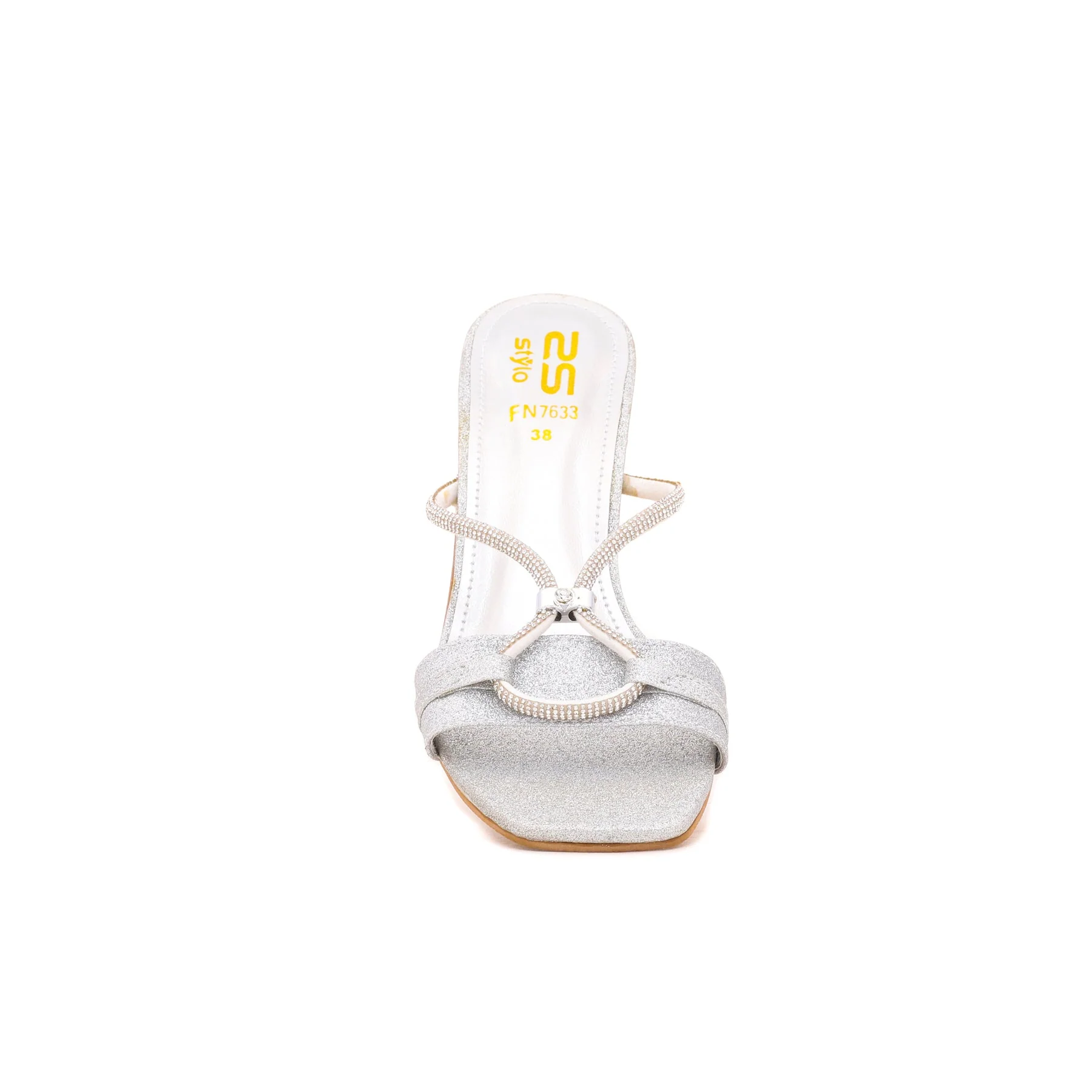 Silver Fancy Slipper FN7633 - Image 3
