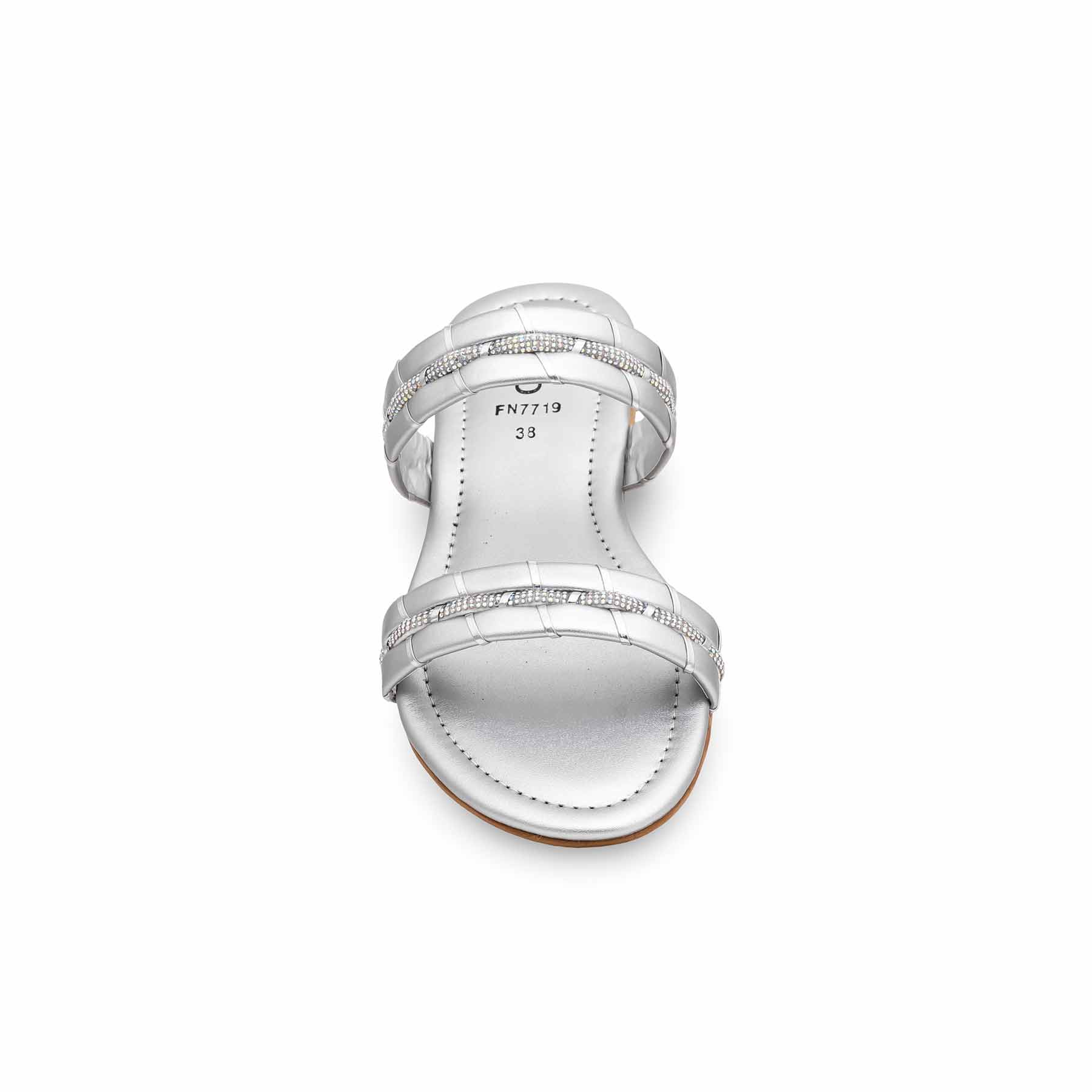 Silver Fancy Slipper FN7719 - Image 3
