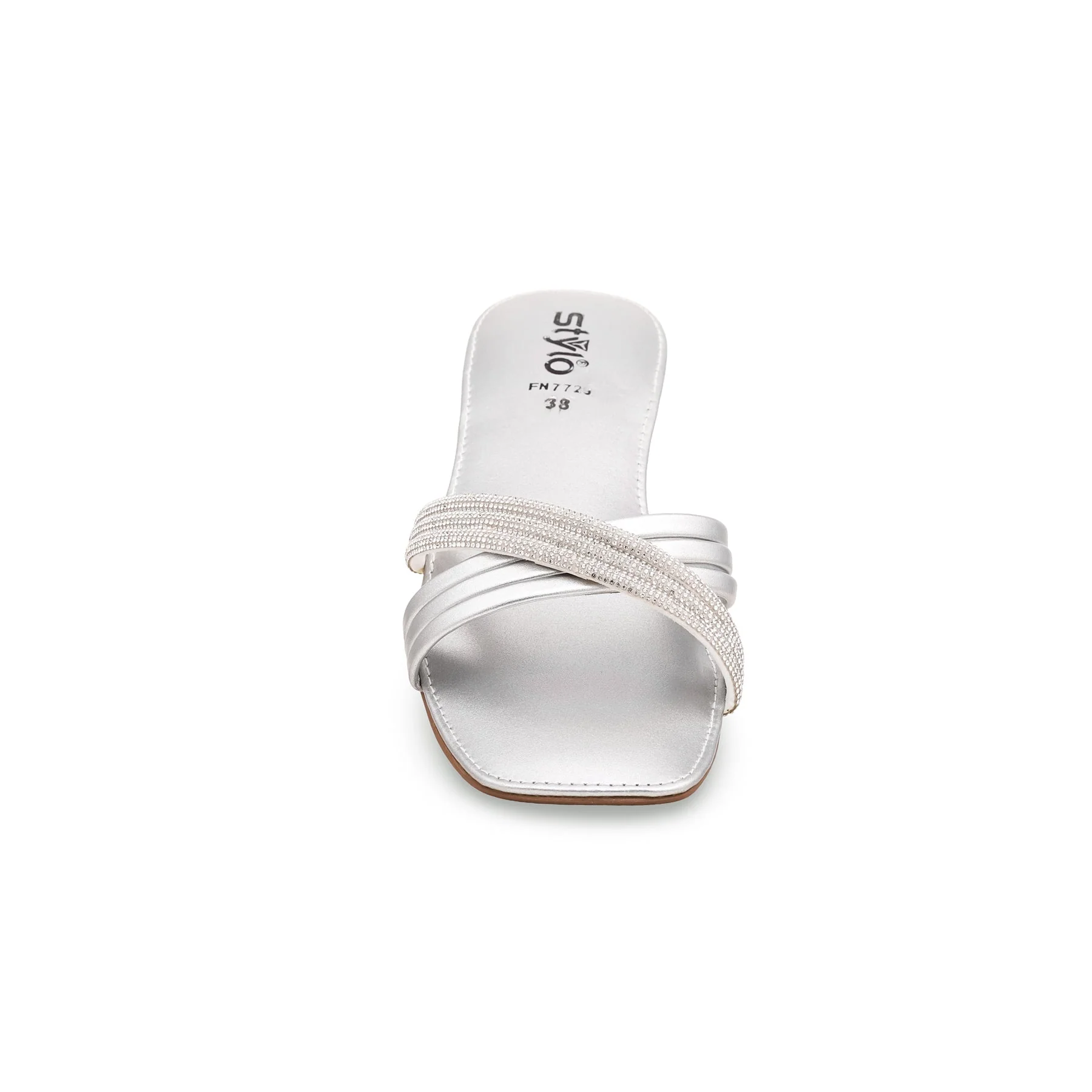 Silver Fancy Slipper FN7729 - Image 3