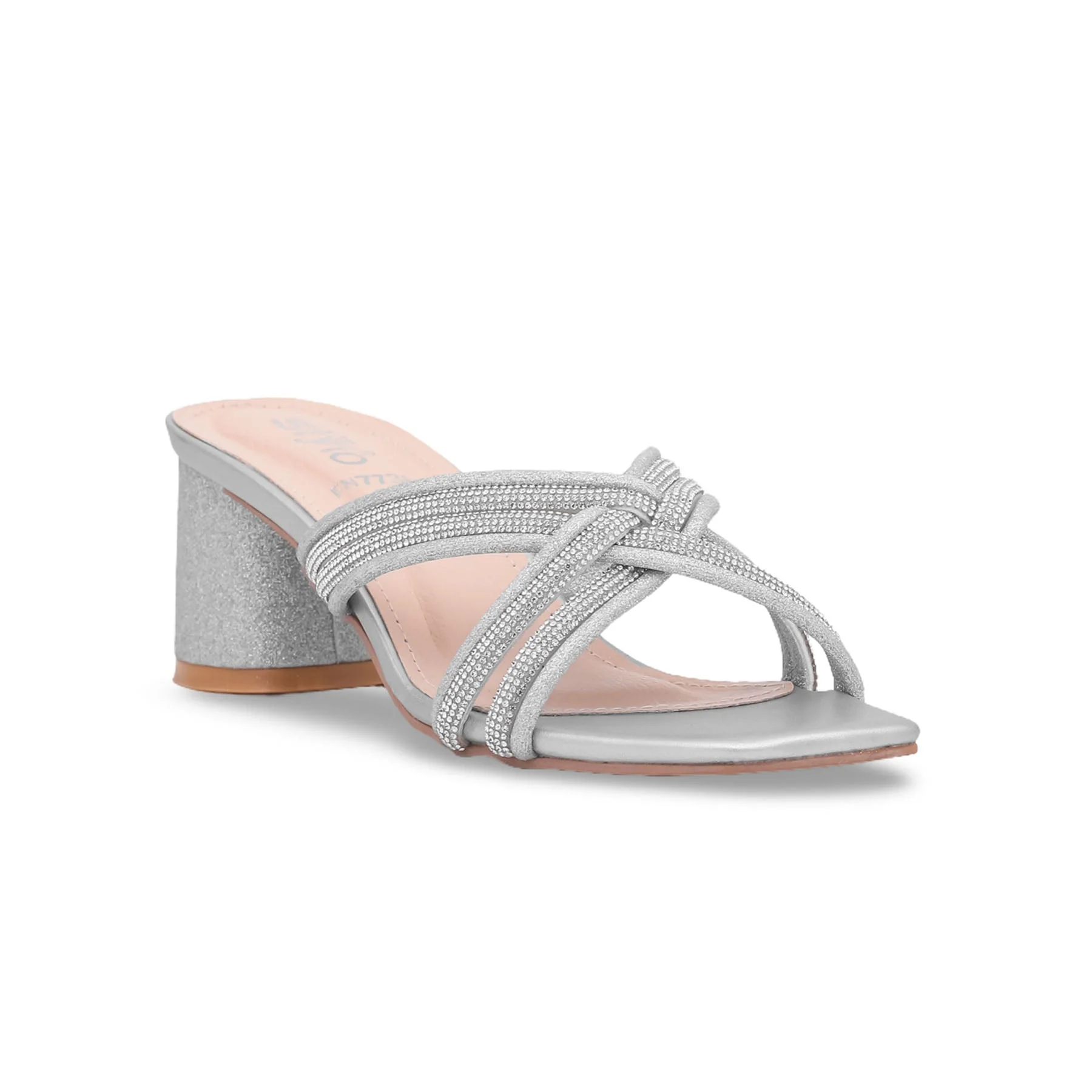Silver Fancy Slipper FN7738 - Image 2