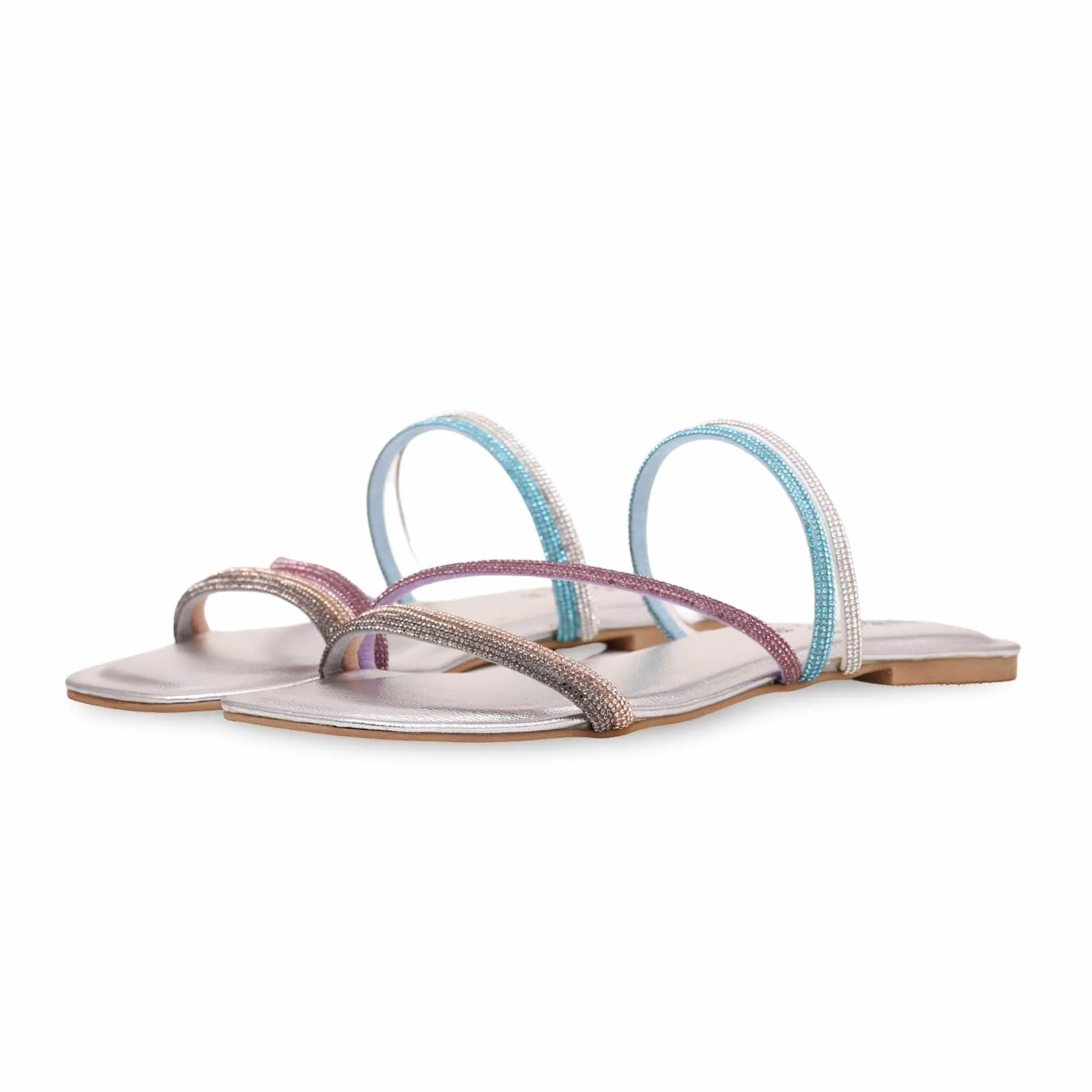 Silver Fancy Slipper FN7823 - Image 3