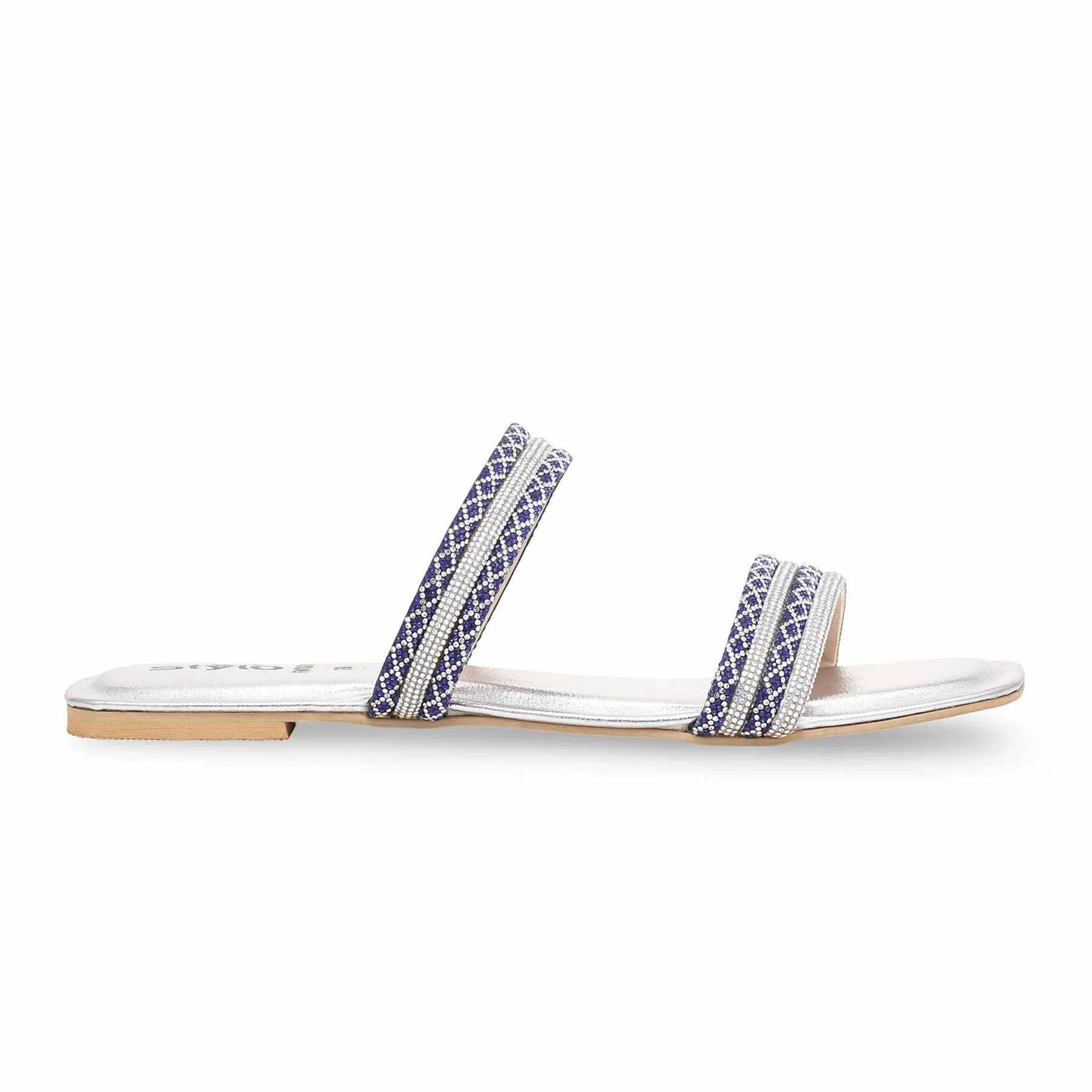 Silver Fancy Slipper FN7824 - Image 2