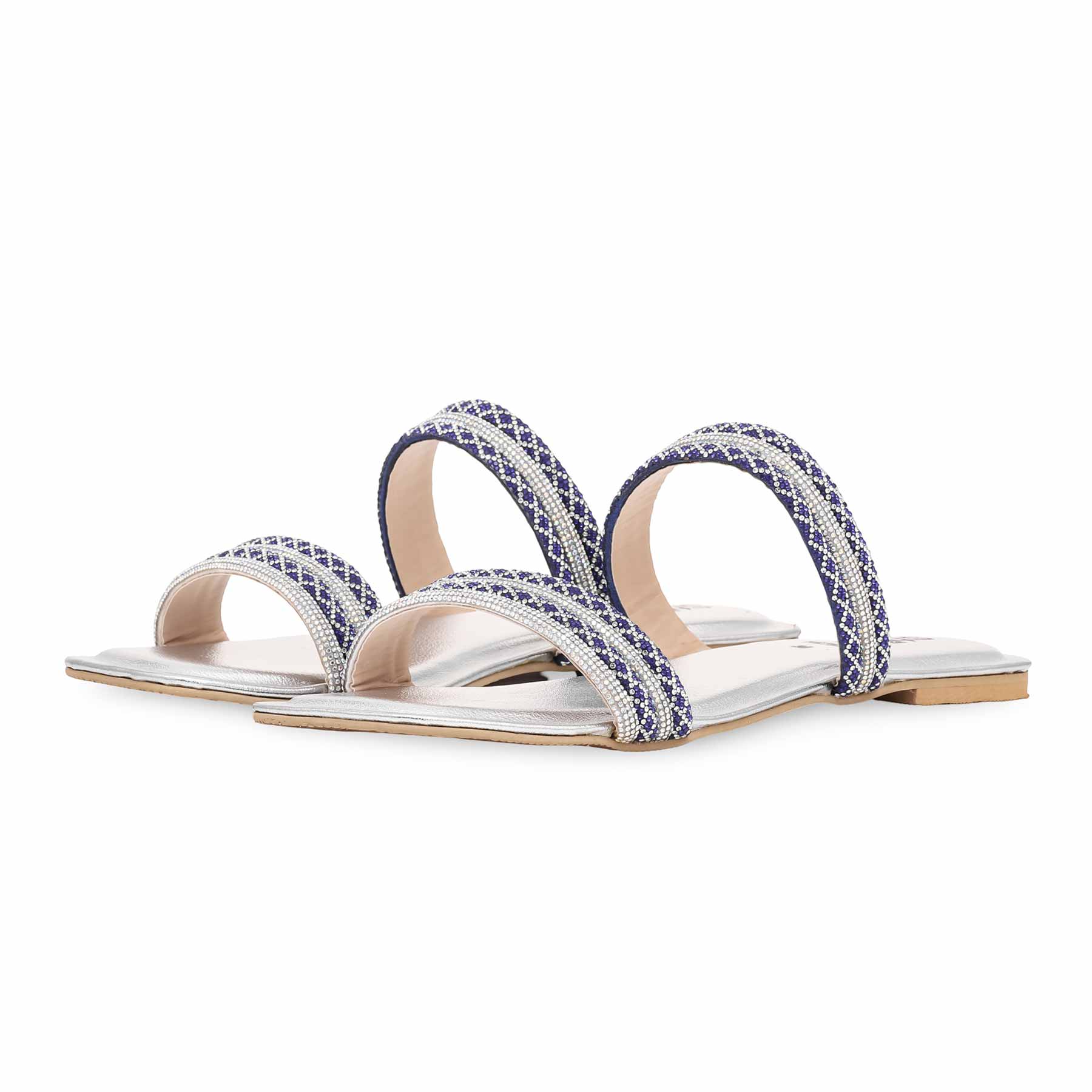 Silver Fancy Slipper FN7824 - Image 3