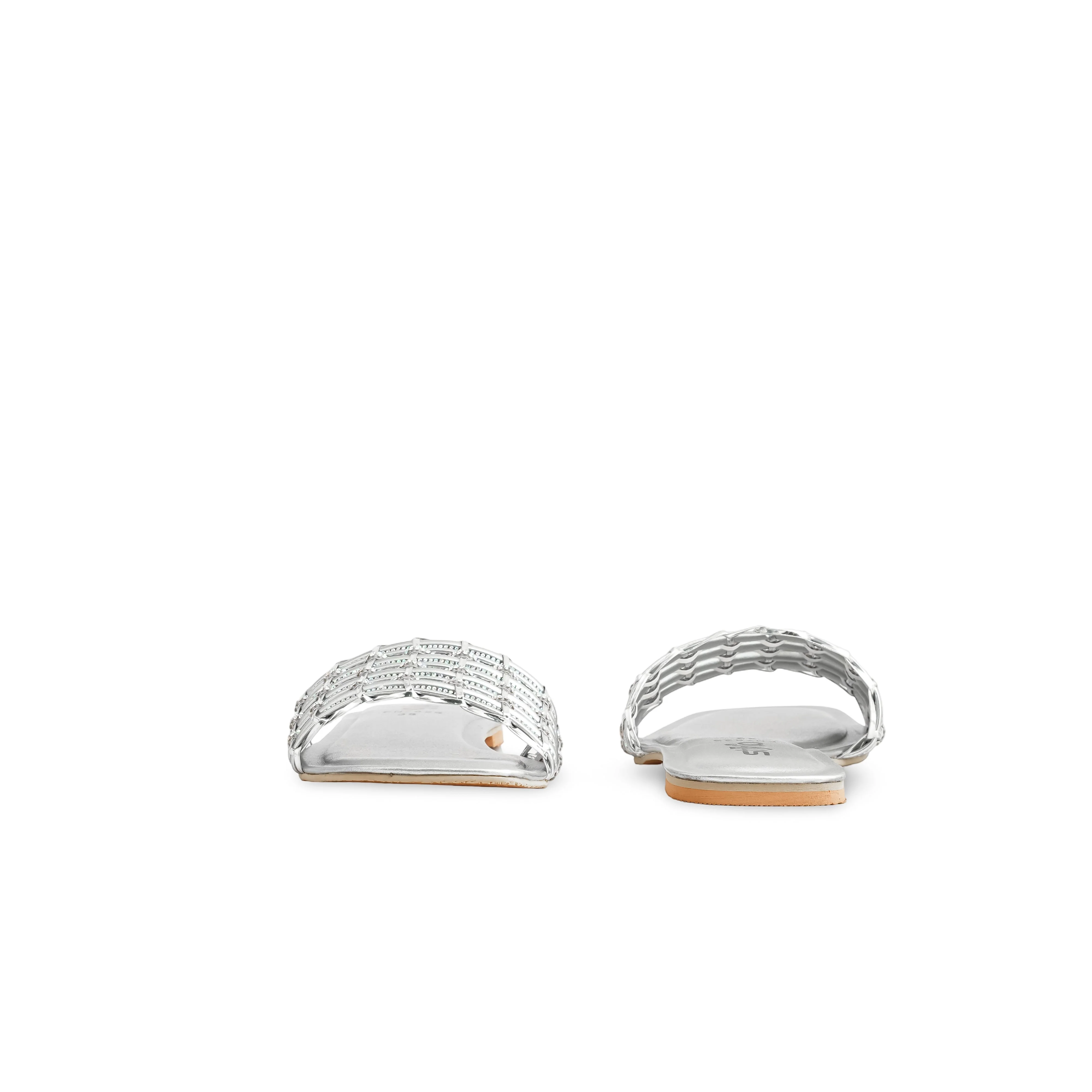Silver Fancy Slipper FN7825 - Image 4