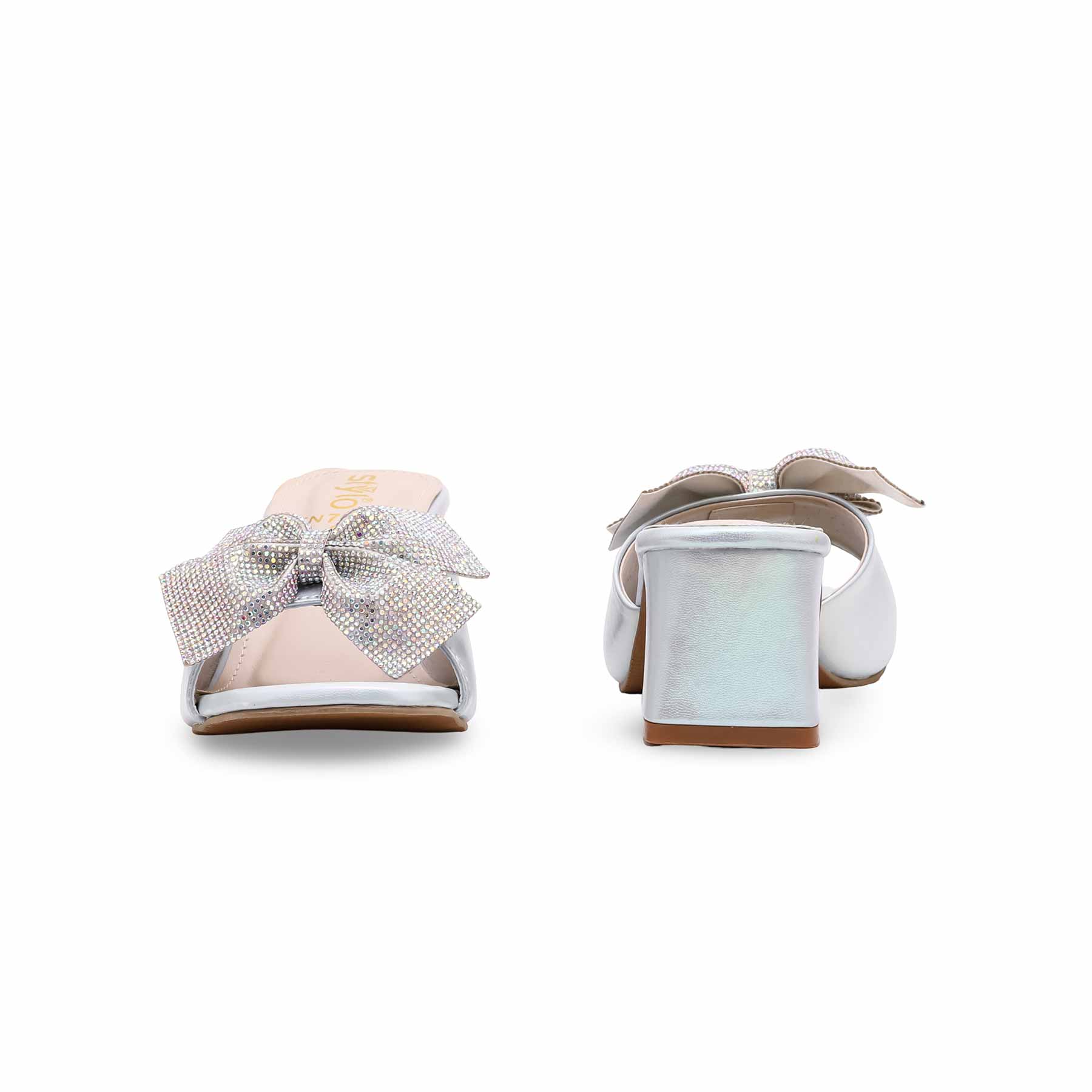 Silver Fancy Slipper FN7866 - Image 3