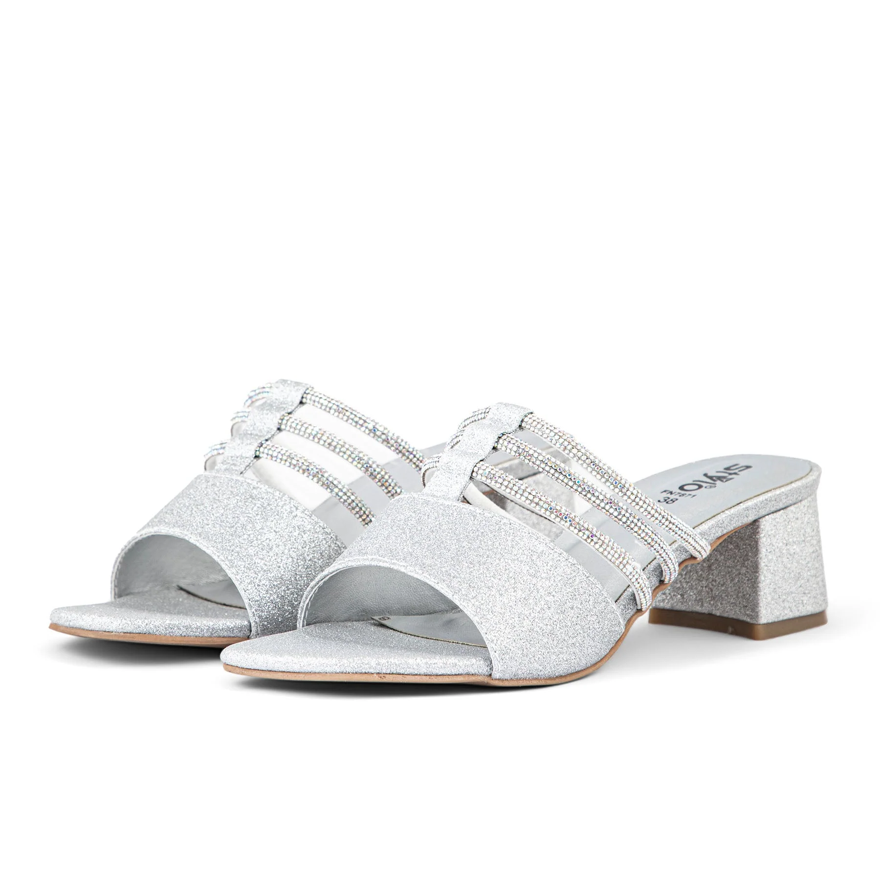 Silver Fancy Slipper FN7871 - Image 2