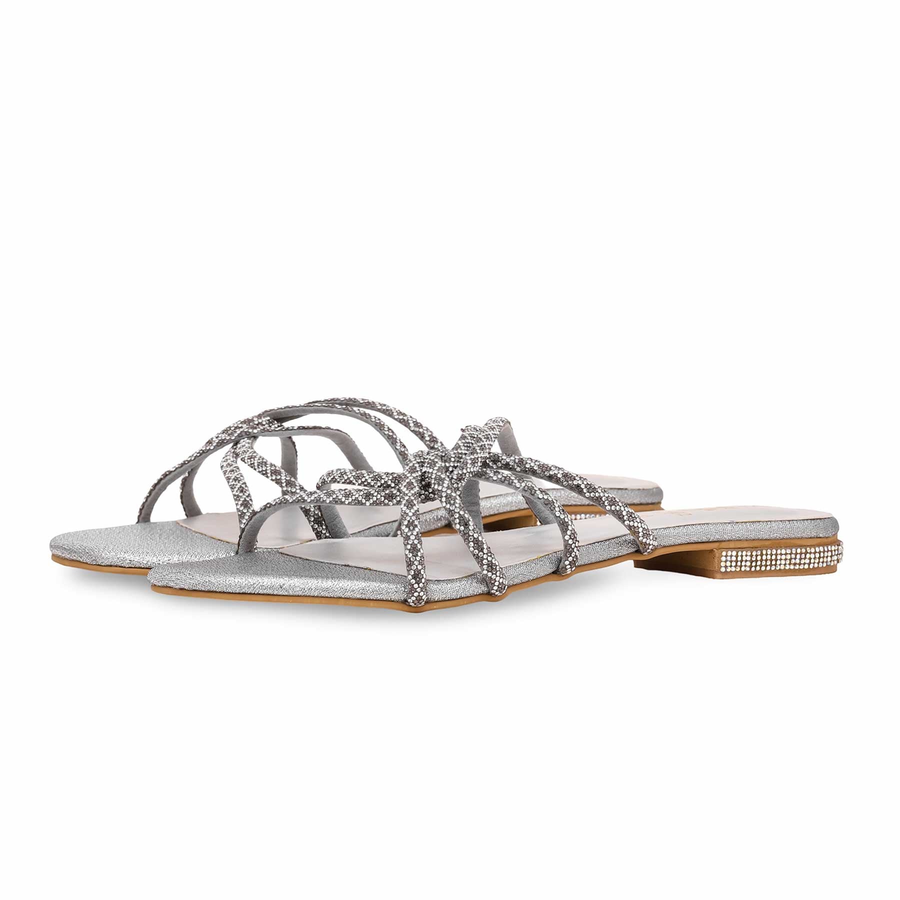 Silver Fancy Slipper FN7882 - Image 3