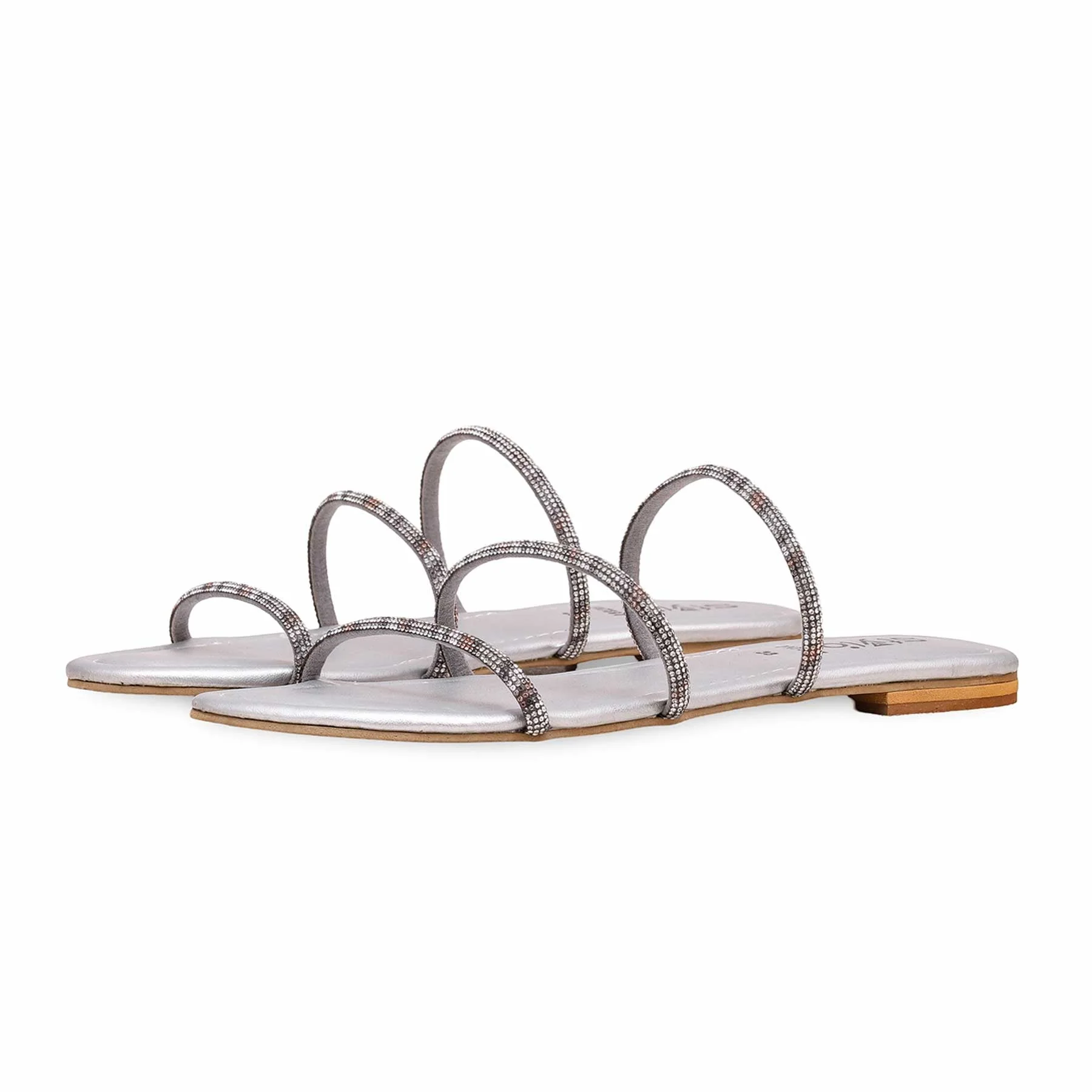 Silver Fancy Slipper FN7897 - Image 3