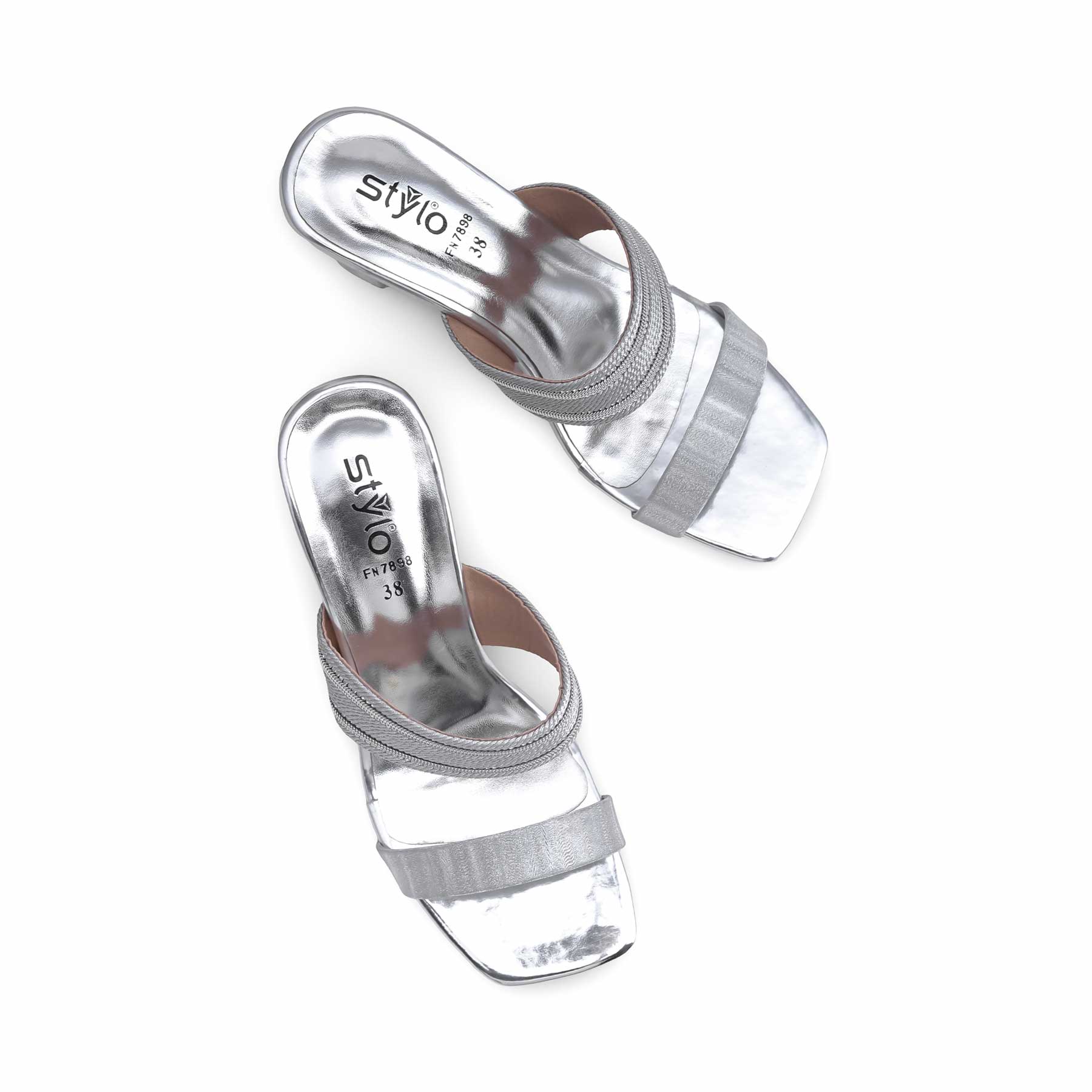 Silver Fancy Slipper FN7898 - Image 5